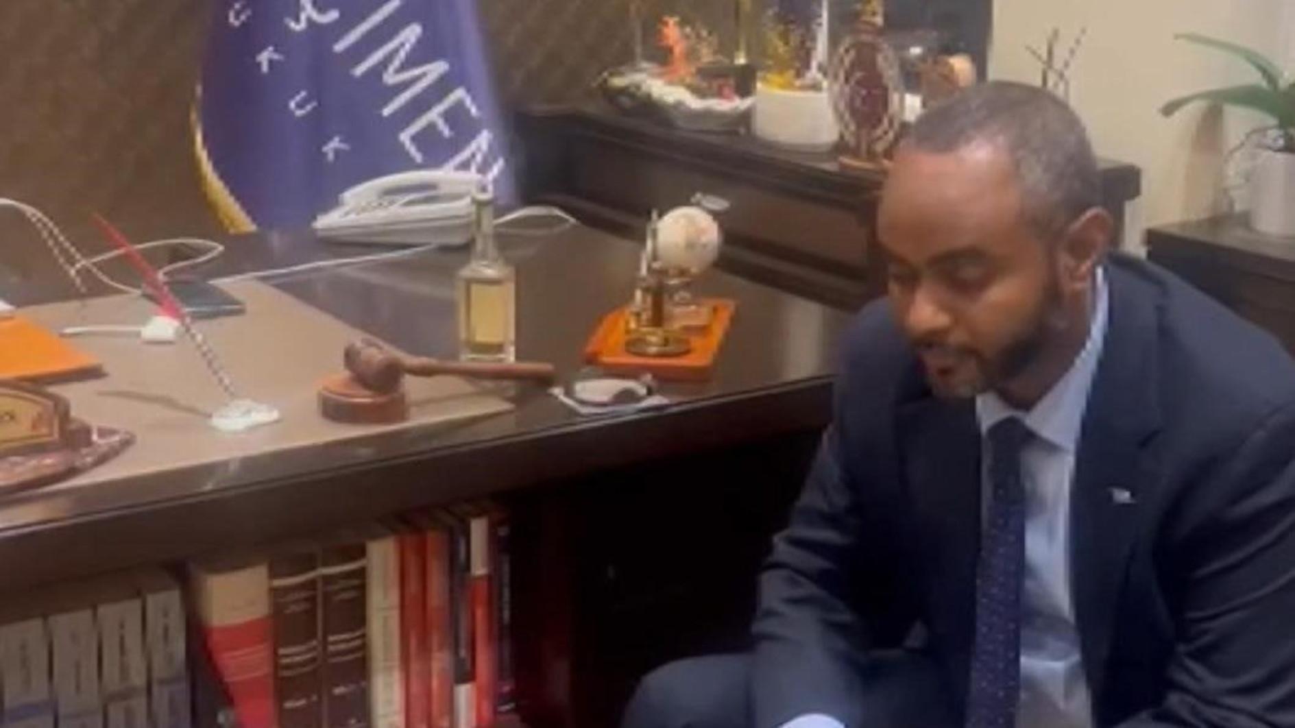 Somali leader offers condolences after accident involving son