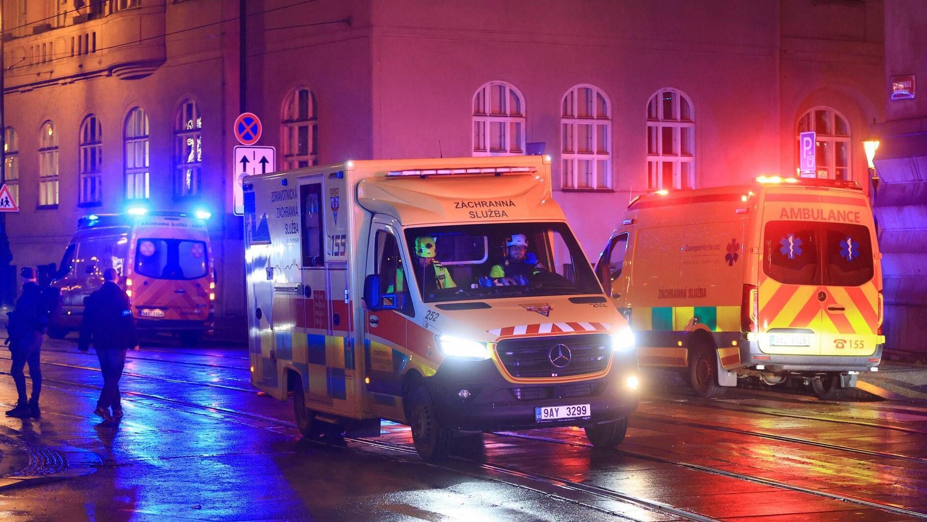 Gunman kills 14, wounds 25 at Prague university