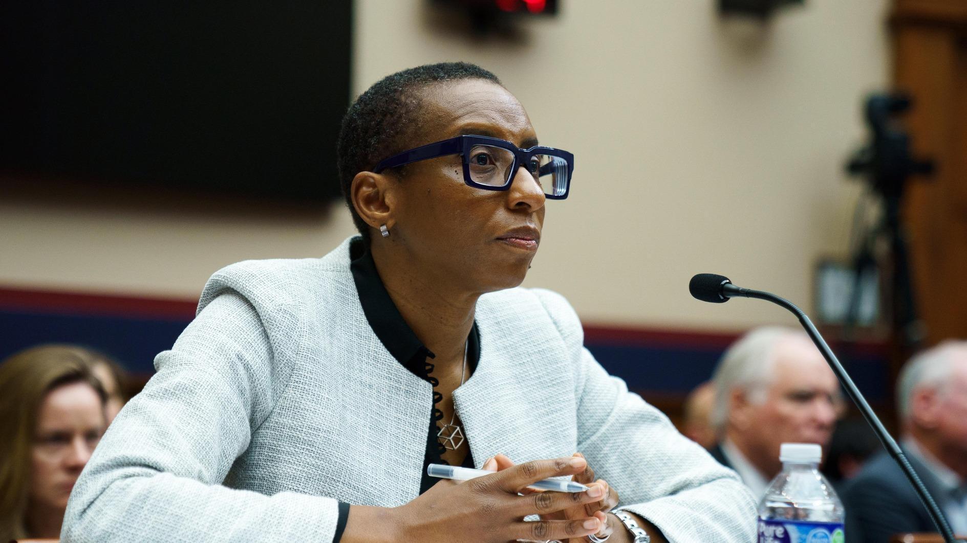 Harvard president says she was ousted by lies, insults