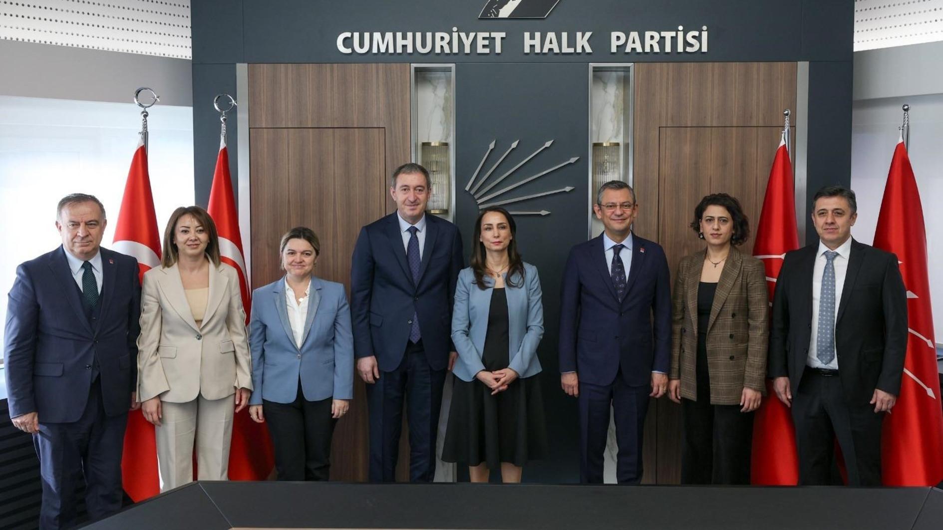 CHP, DEM Party leaders discuss joint strategy for local polls
