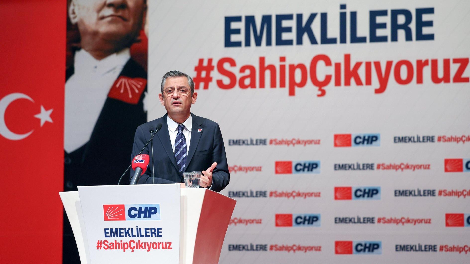 CHP leader calls for increase in lowest pension