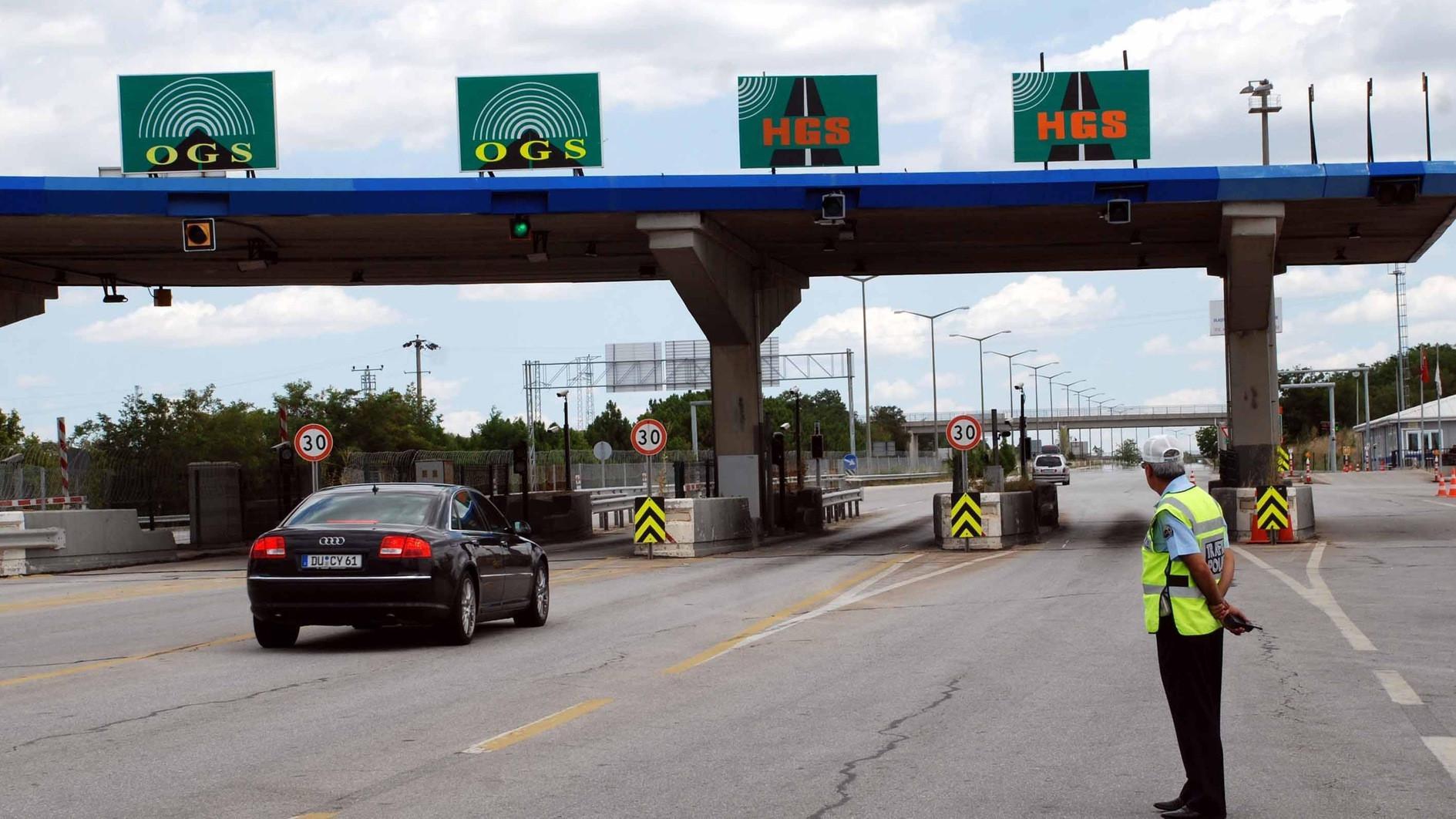 Free-flow tolling on TEM link roads in Istanbul