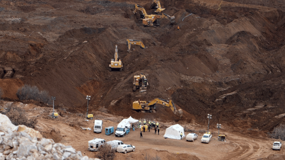 35 mln cubic meters of soil to be removed from Erzincan mine landslide