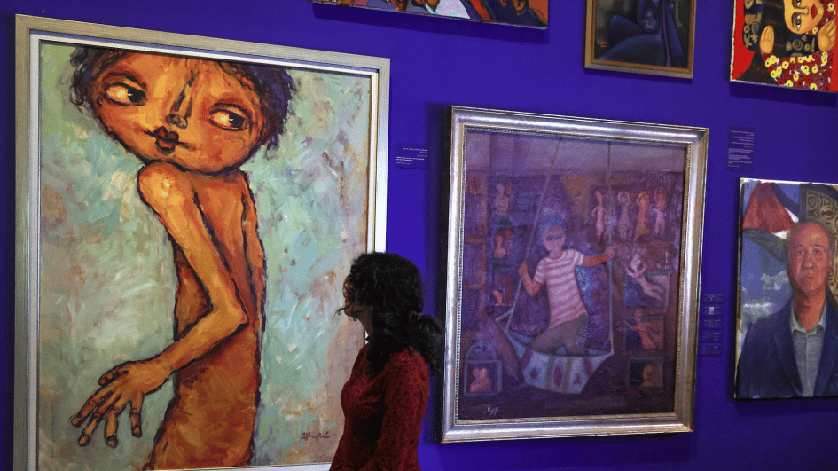 Museum showcases Gaza artistic demonstration against war