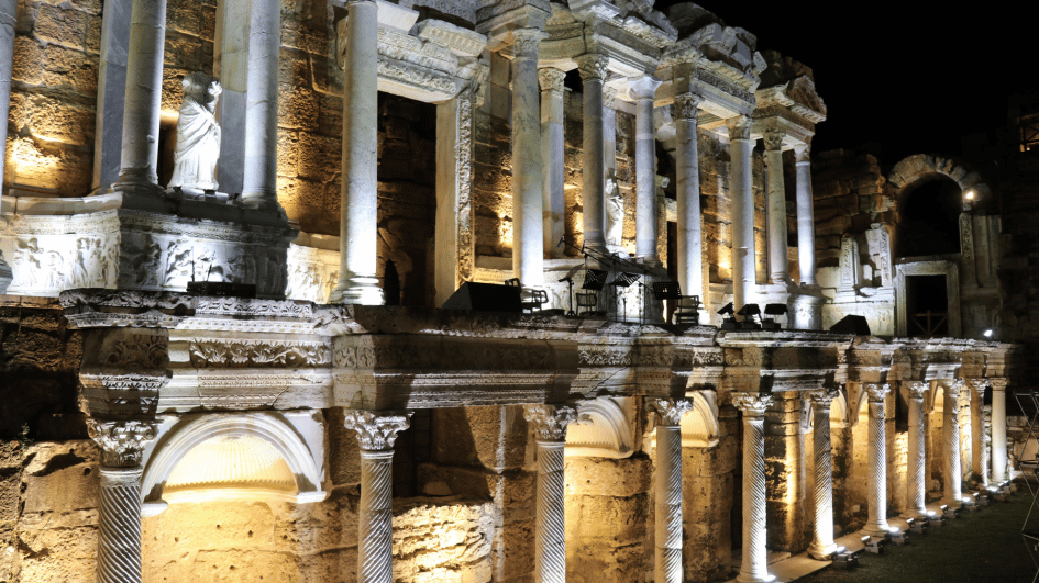 Night Museum project starts at Hierapolis