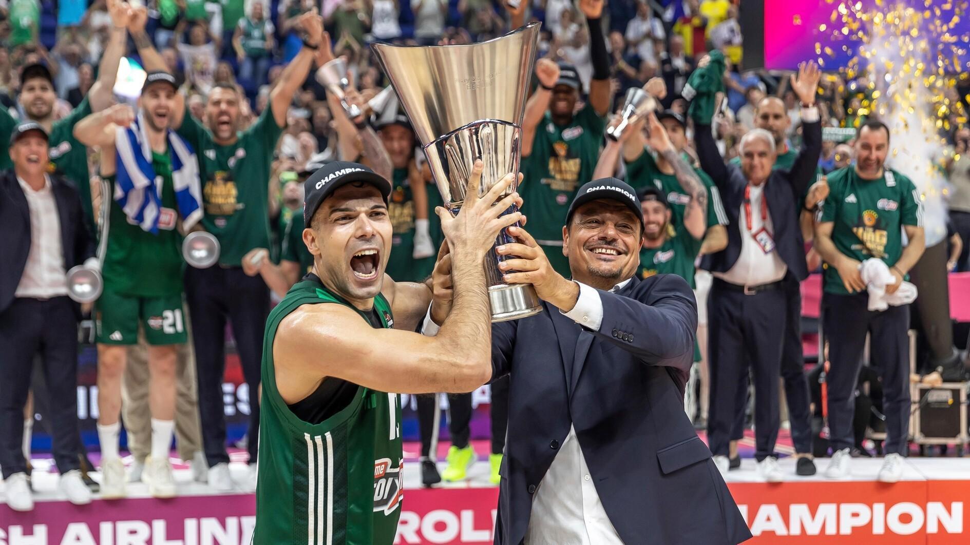 Ergin Ataman’s Panathinaikos claims Euroleague title