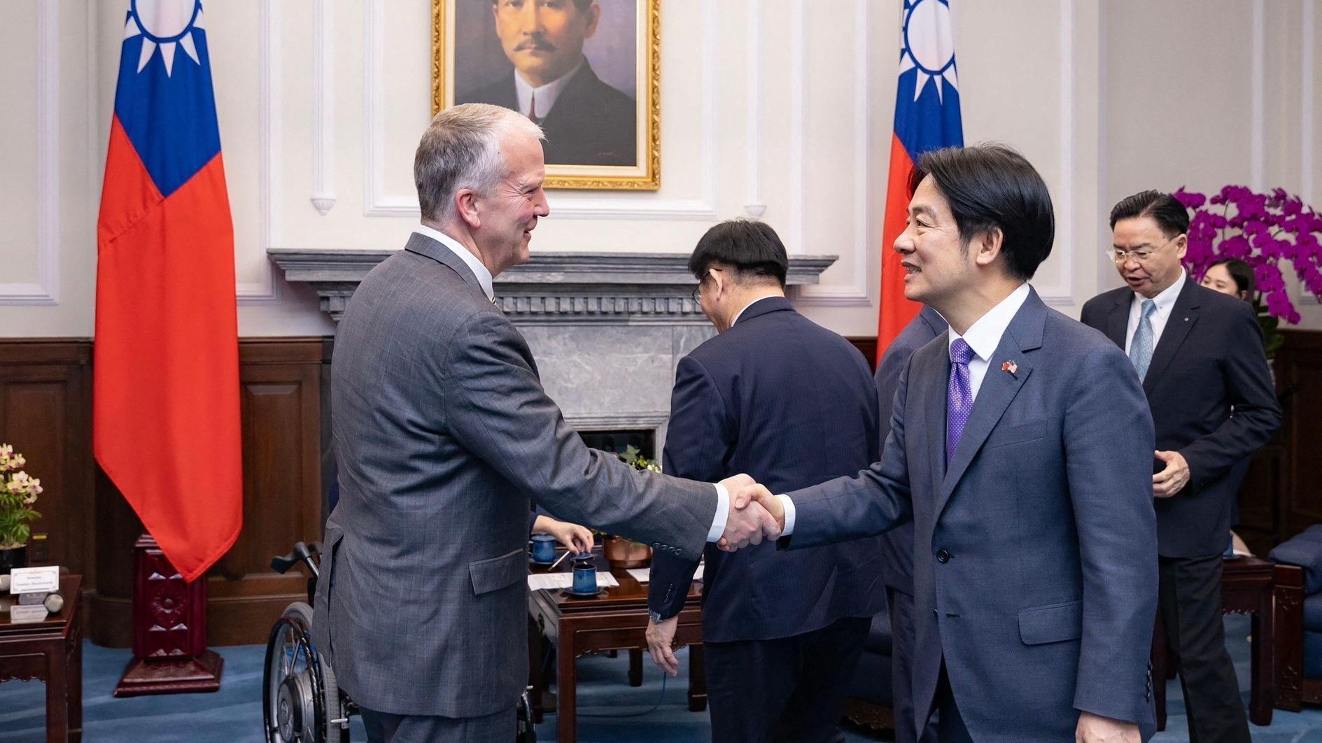 Taiwan to work with US to face authoritarian expansionism: President Lai