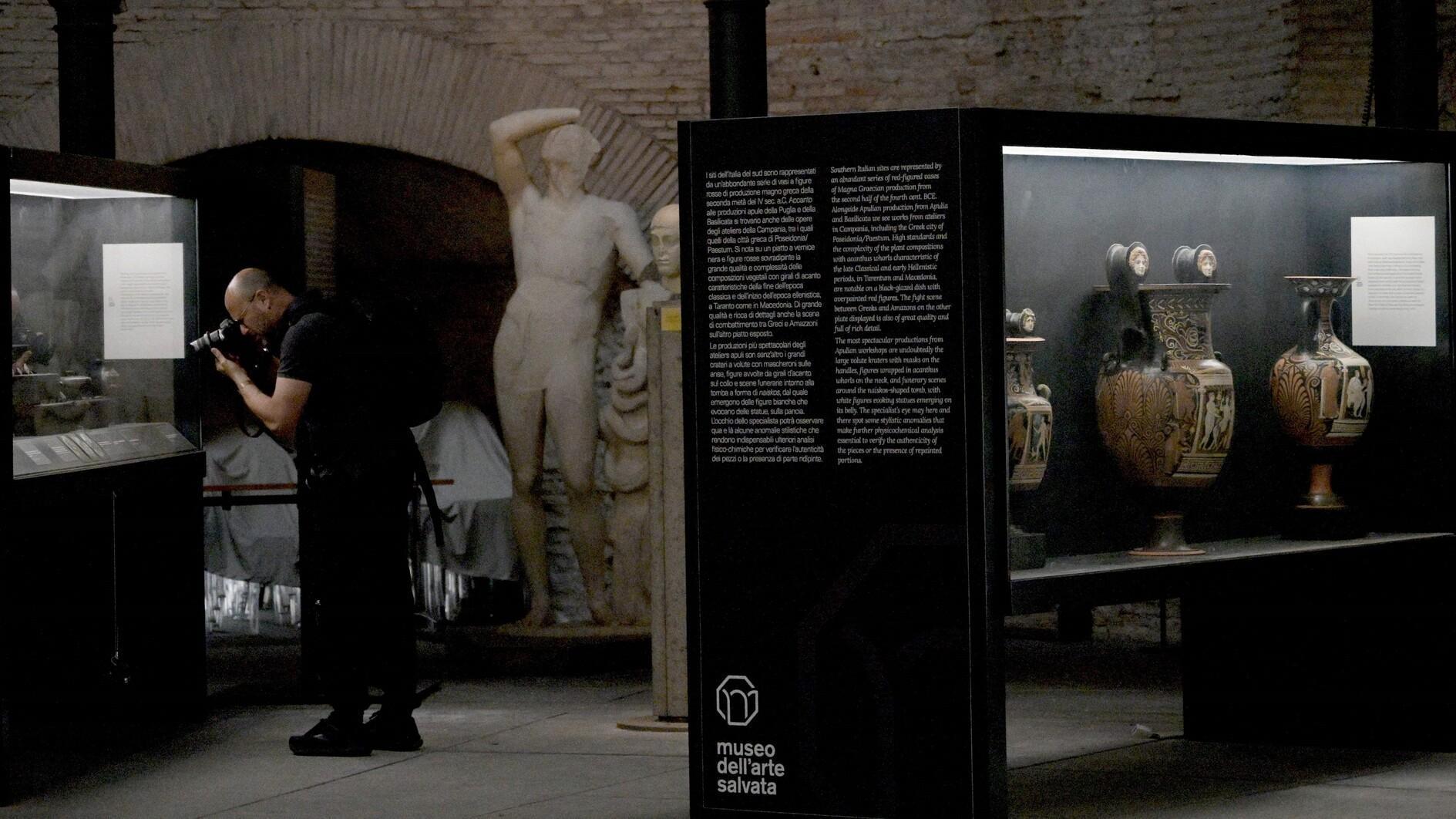 Rome museum gives stolen artifacts their due