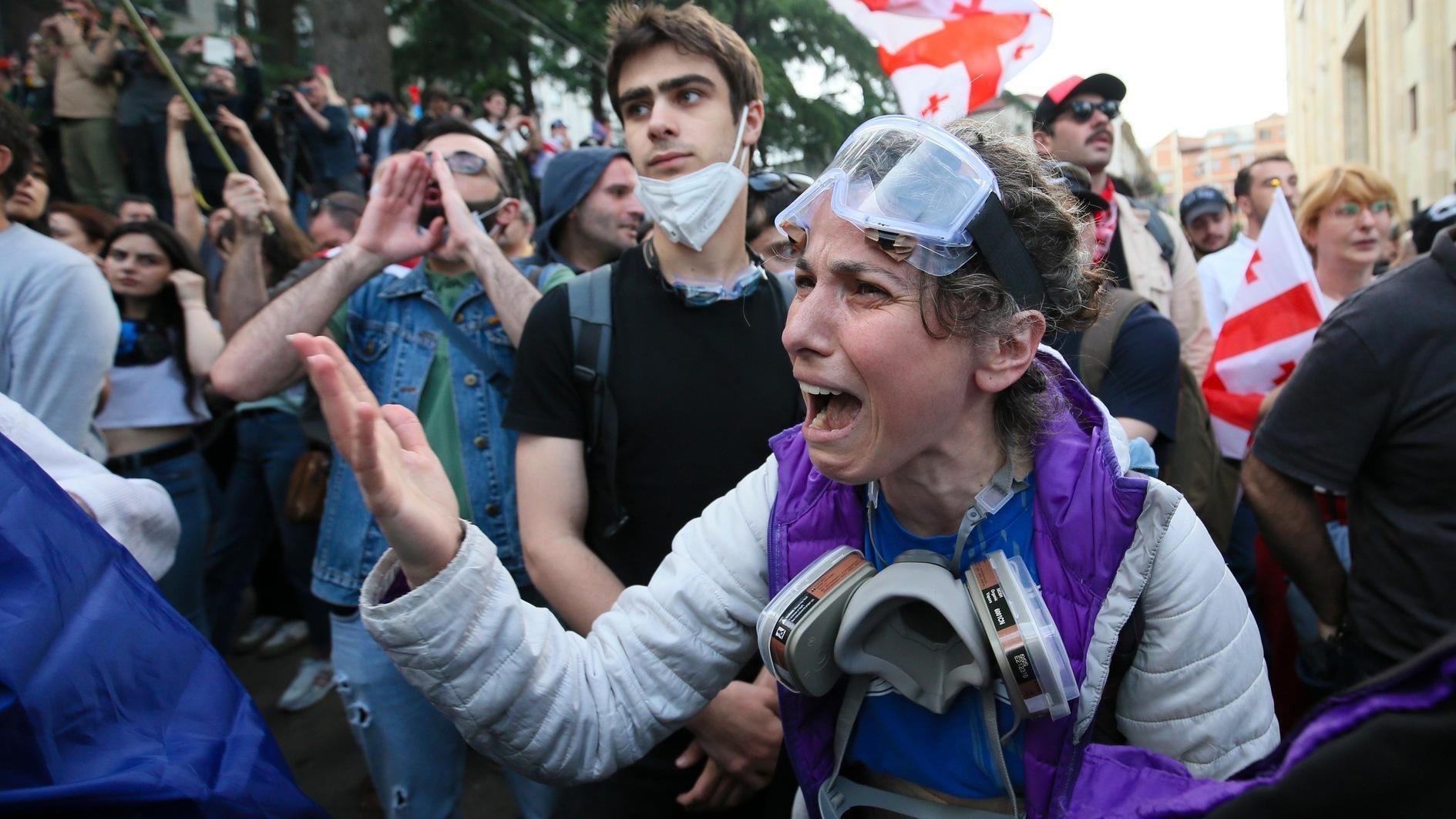 Georgian opposition fears violence now out of control