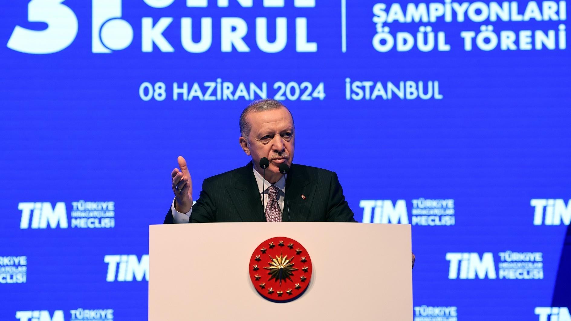 Türkiye achieves historic export milestones: Erdoğan