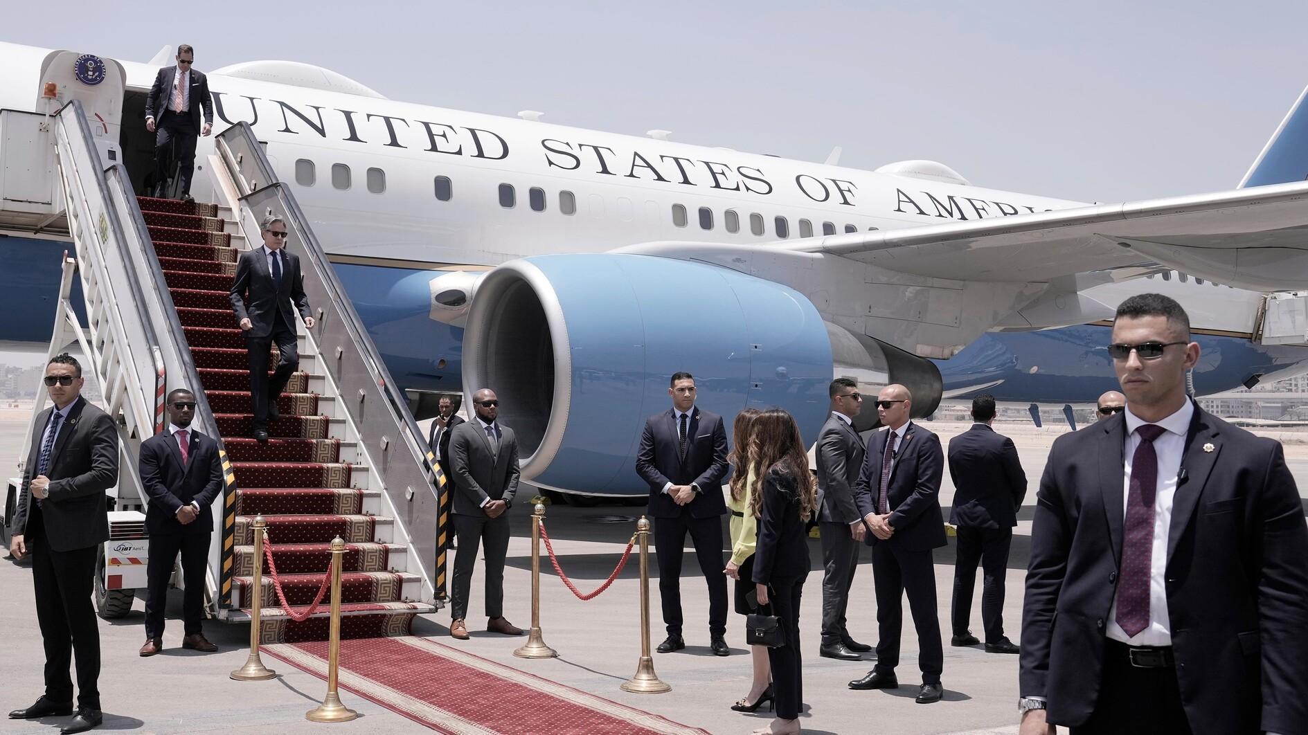 Blinken arrives in Cairo at start of Mideast tour
