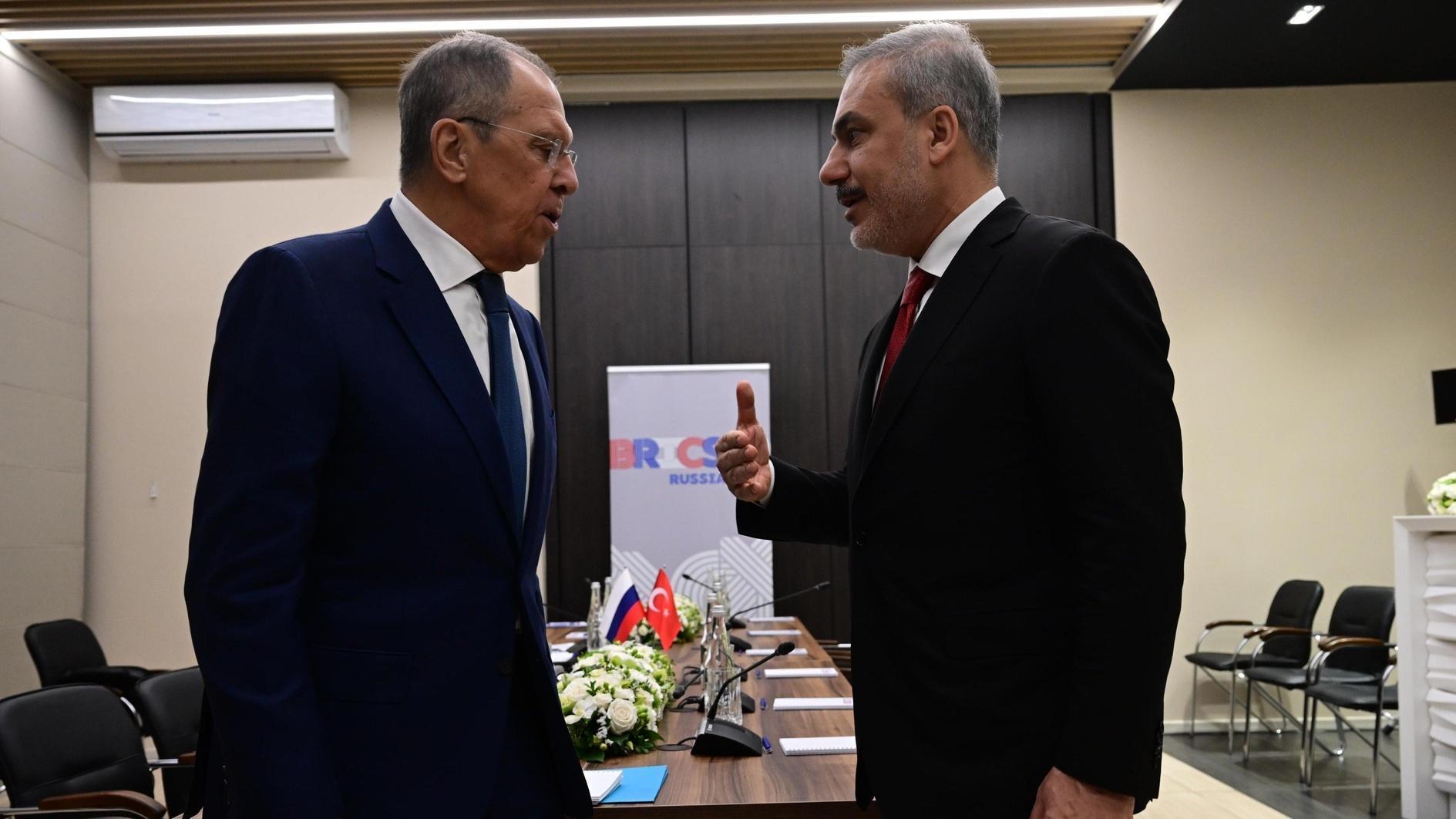 Fidan meets Russian counterpart at BRICS summit