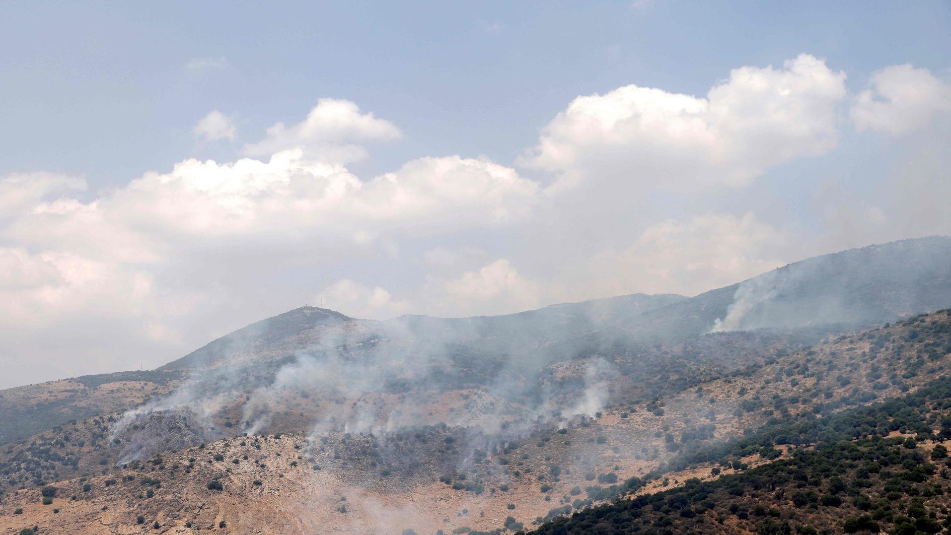 Hezbollah rains rockets on Israel after strike kills commander