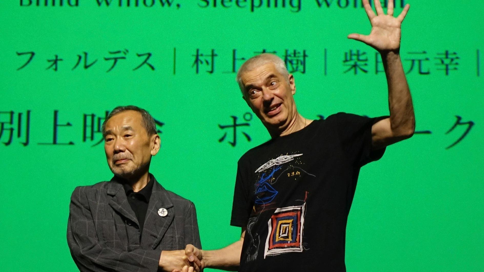 Murakami happy with first animated adaptation of his short stories