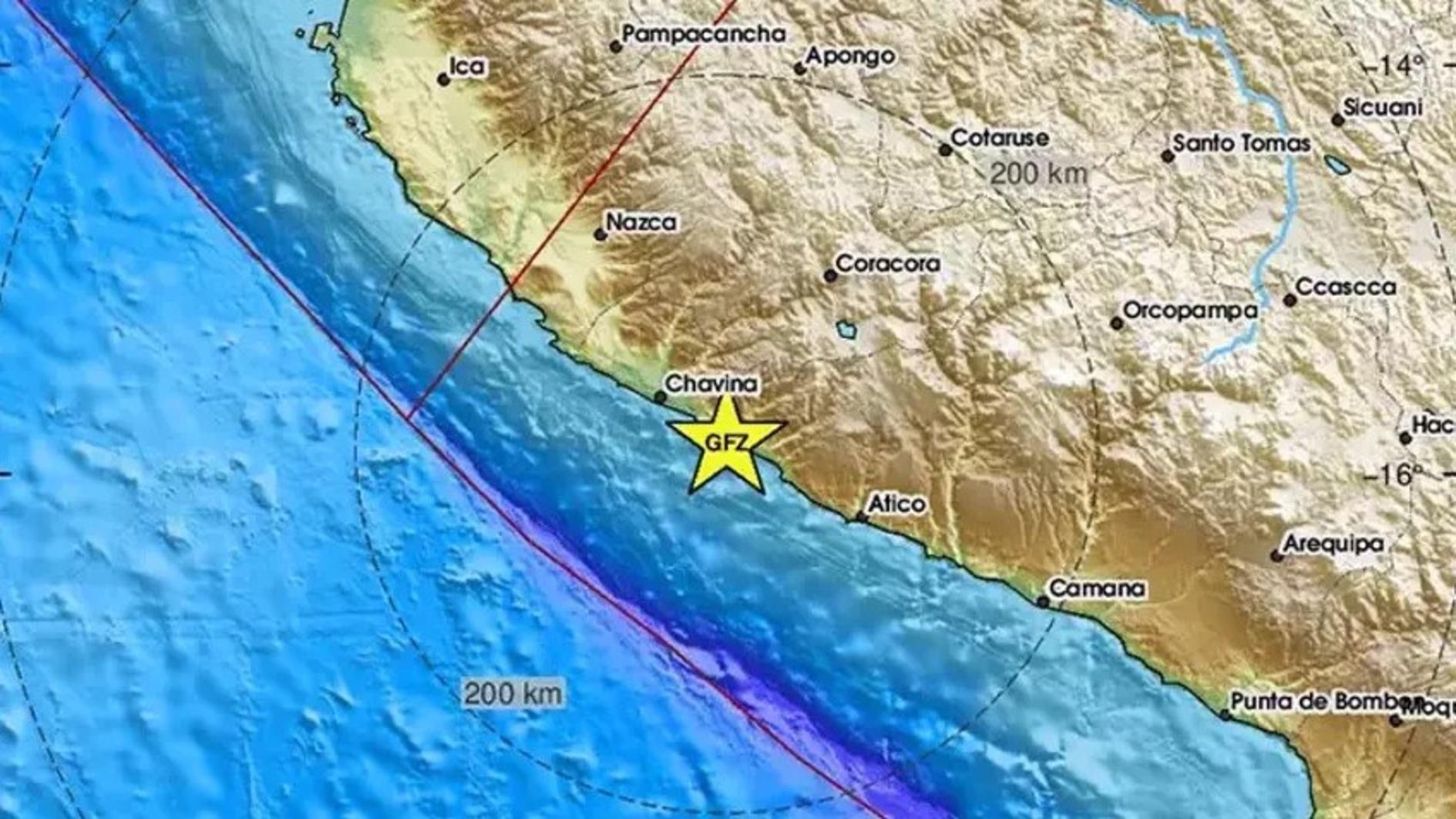 7.2 magnitude earthquake strikes off Peru, tsunami threat issued