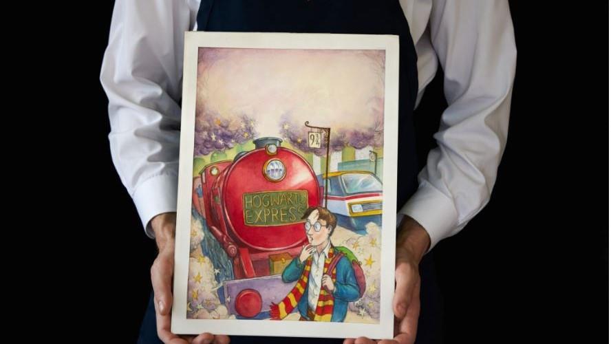 Original Harry Potter cover art sells for $1.9 mn at auction