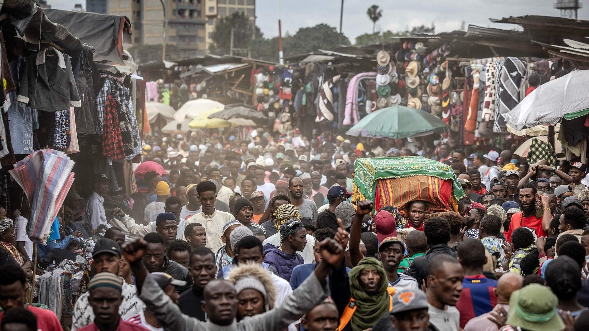 At least 30 killed in Kenya anti-government protests: HRW