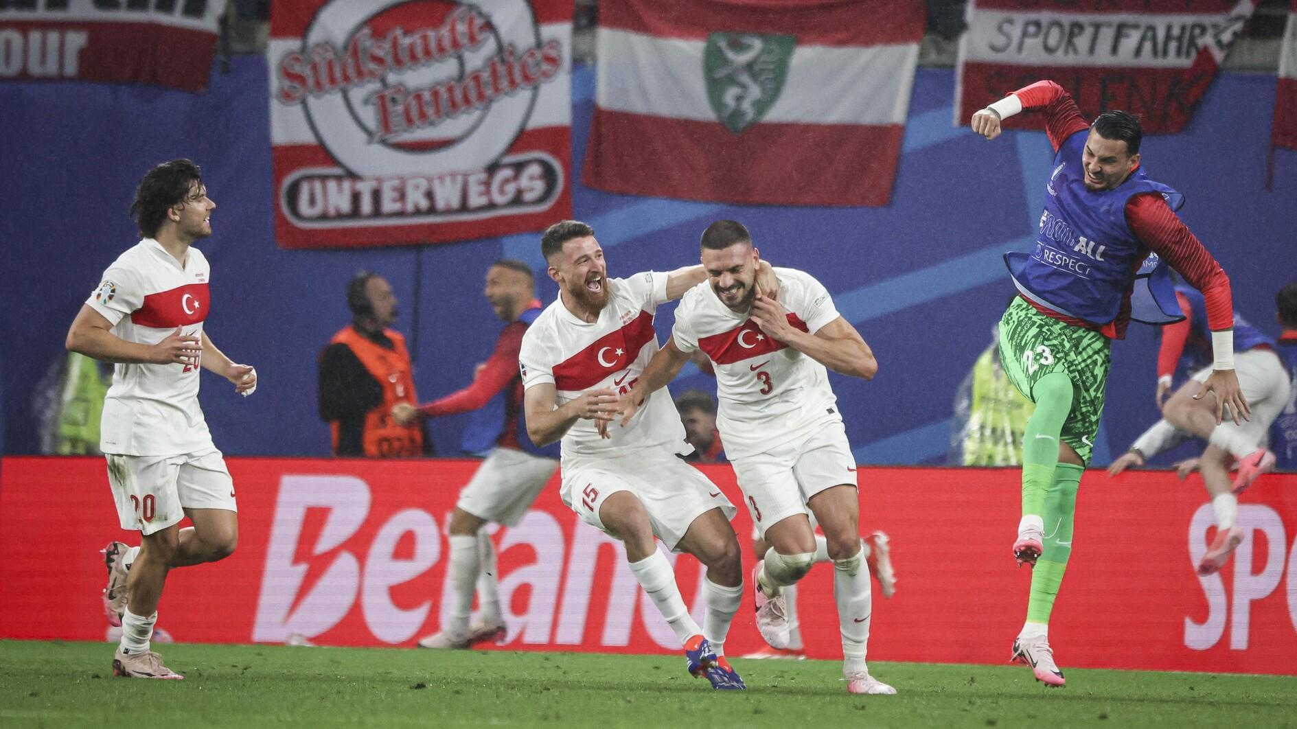 Türkiye set up Euros quarterfinal date with Dutch