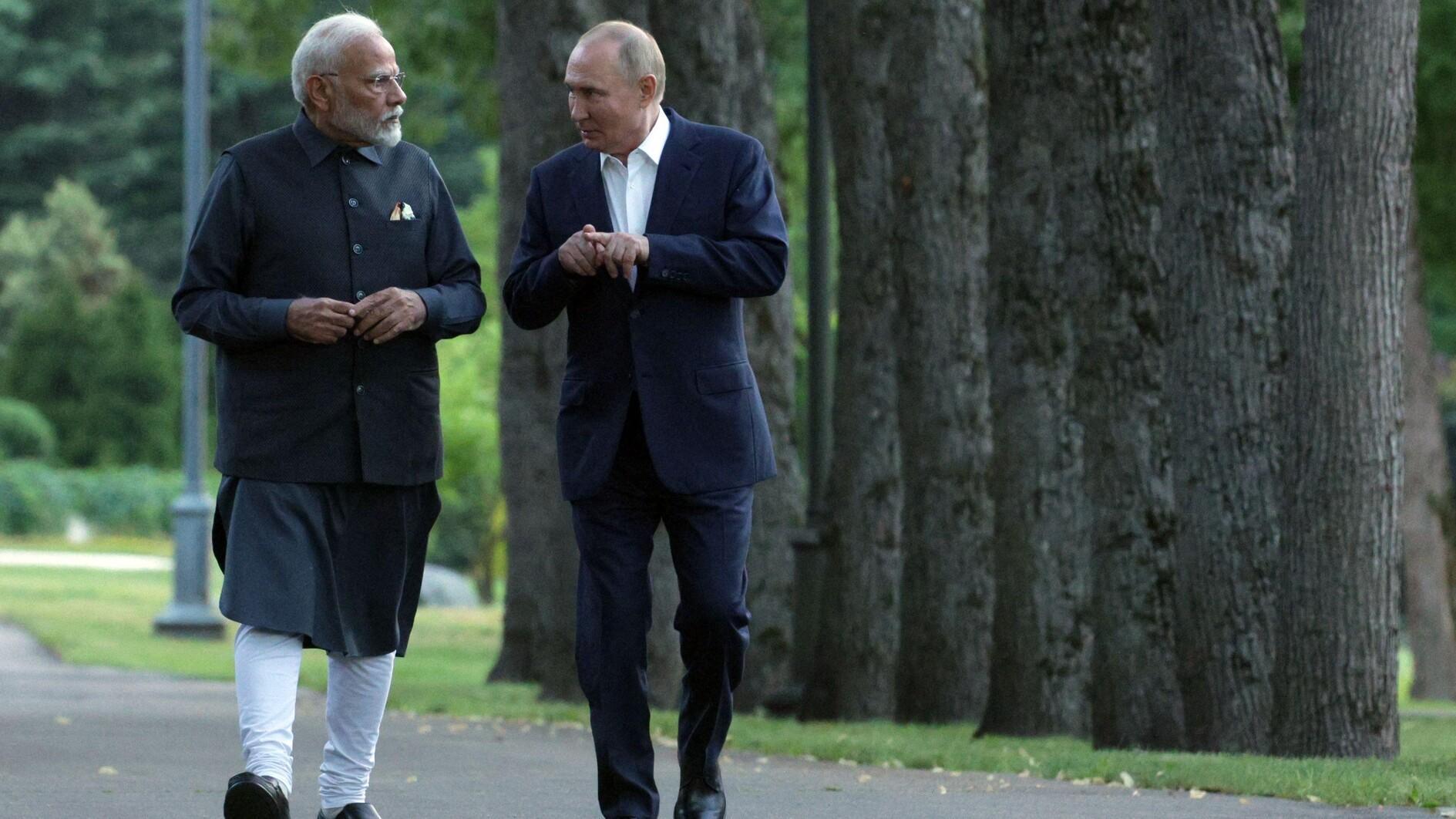 Modi, Putin hold talks amid outrage over Ukraine strikes