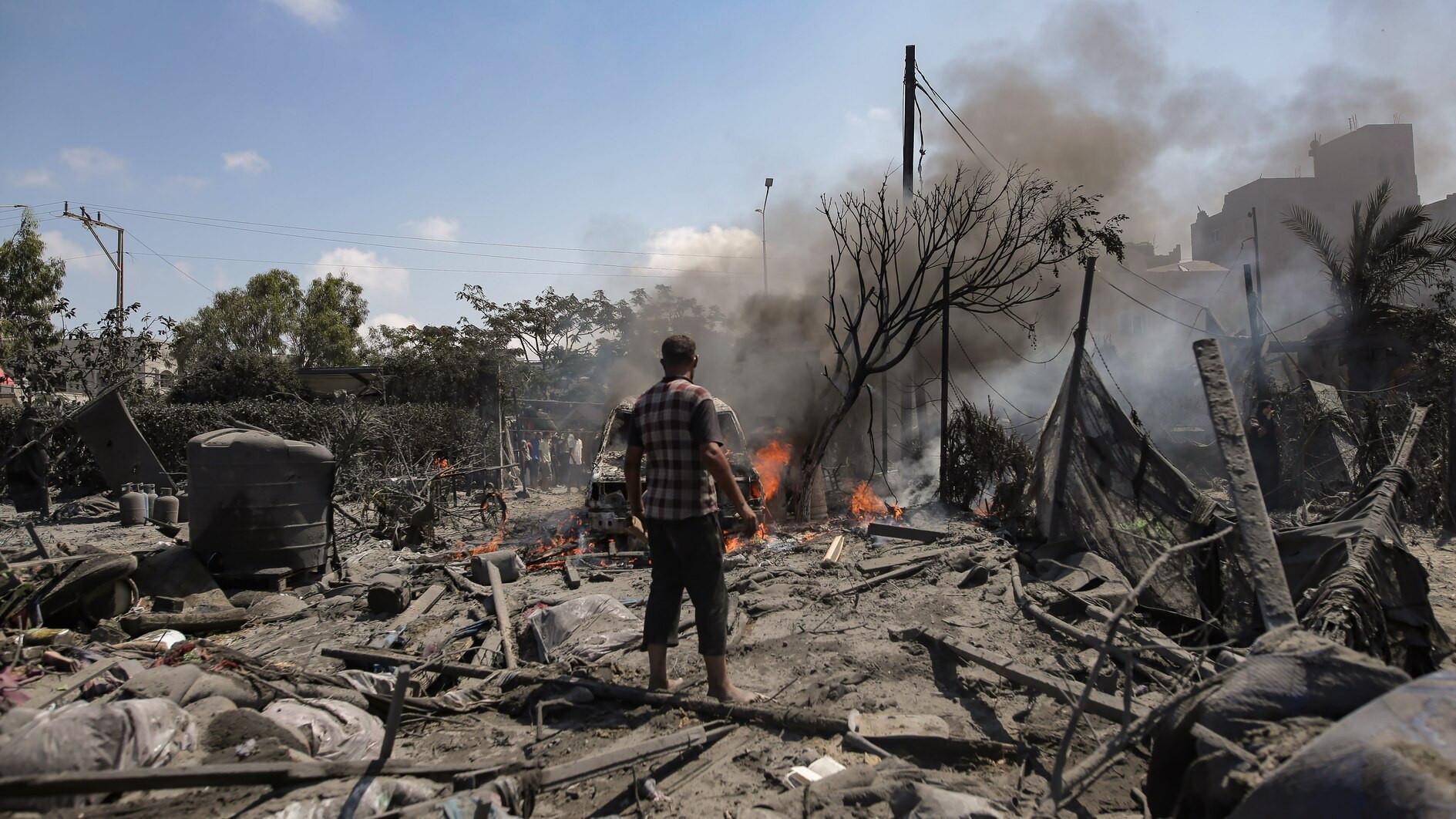 At least 90 killed in Israeli camp strike: Health Ministry