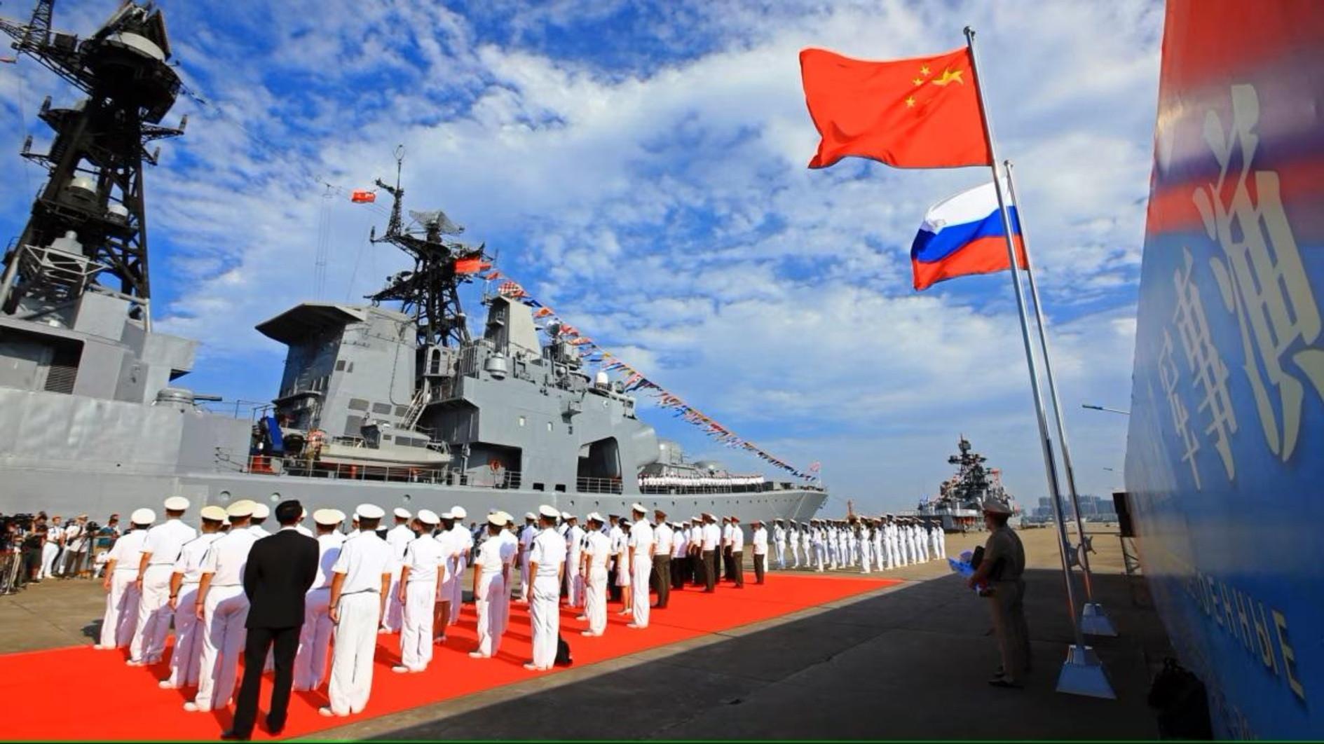 China, Russia start joint naval drills