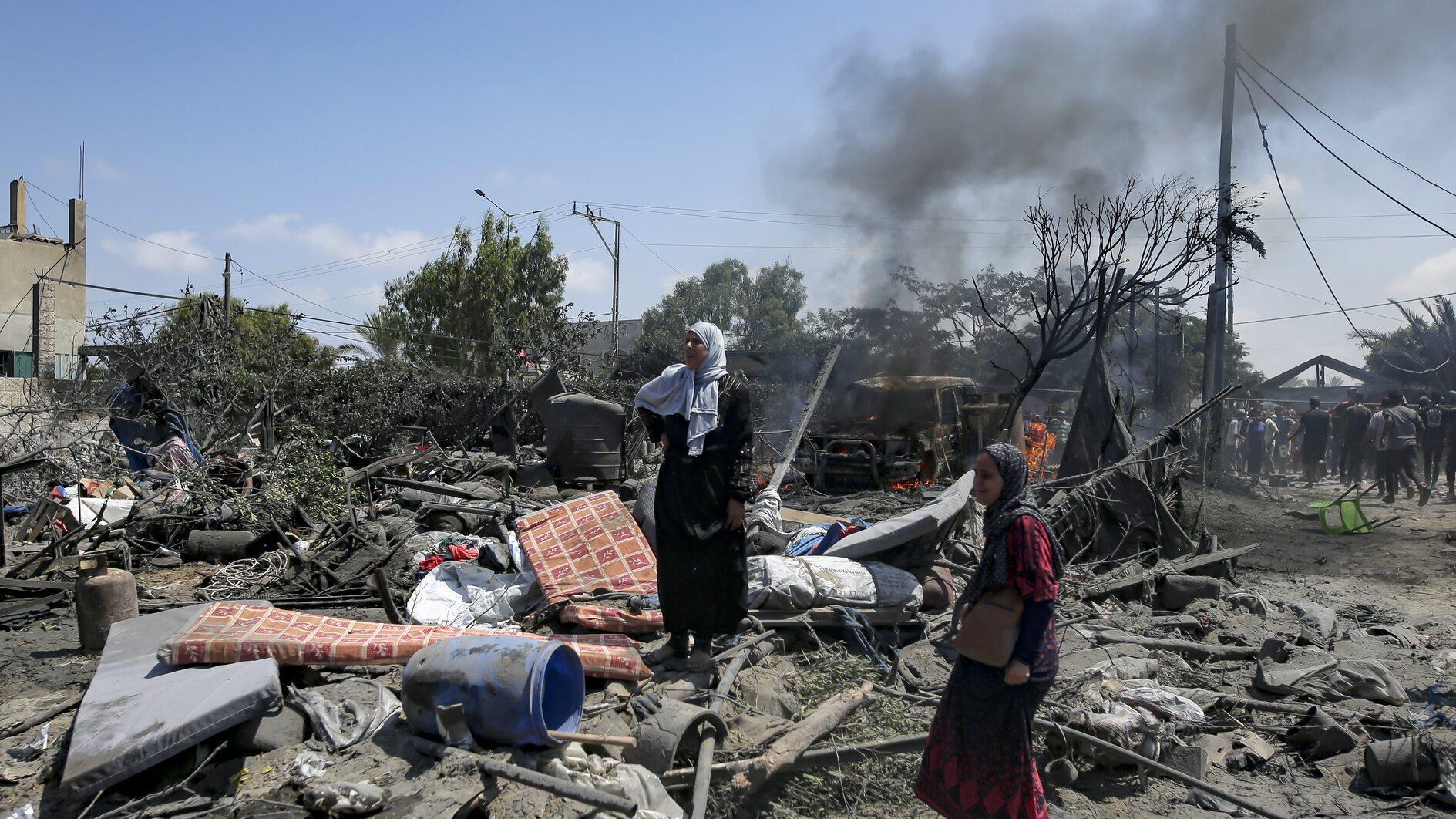 US says Gaza civilian toll unacceptably high as Israeli strikes continue
