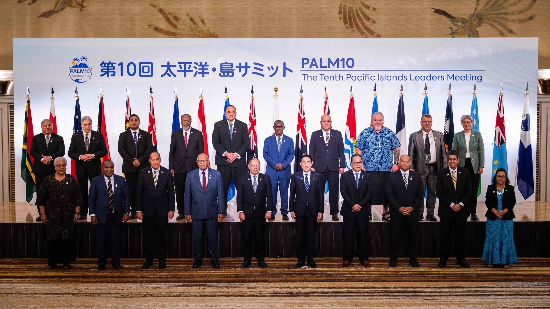 Pacific islands, Japan strongly oppose status quo change by force