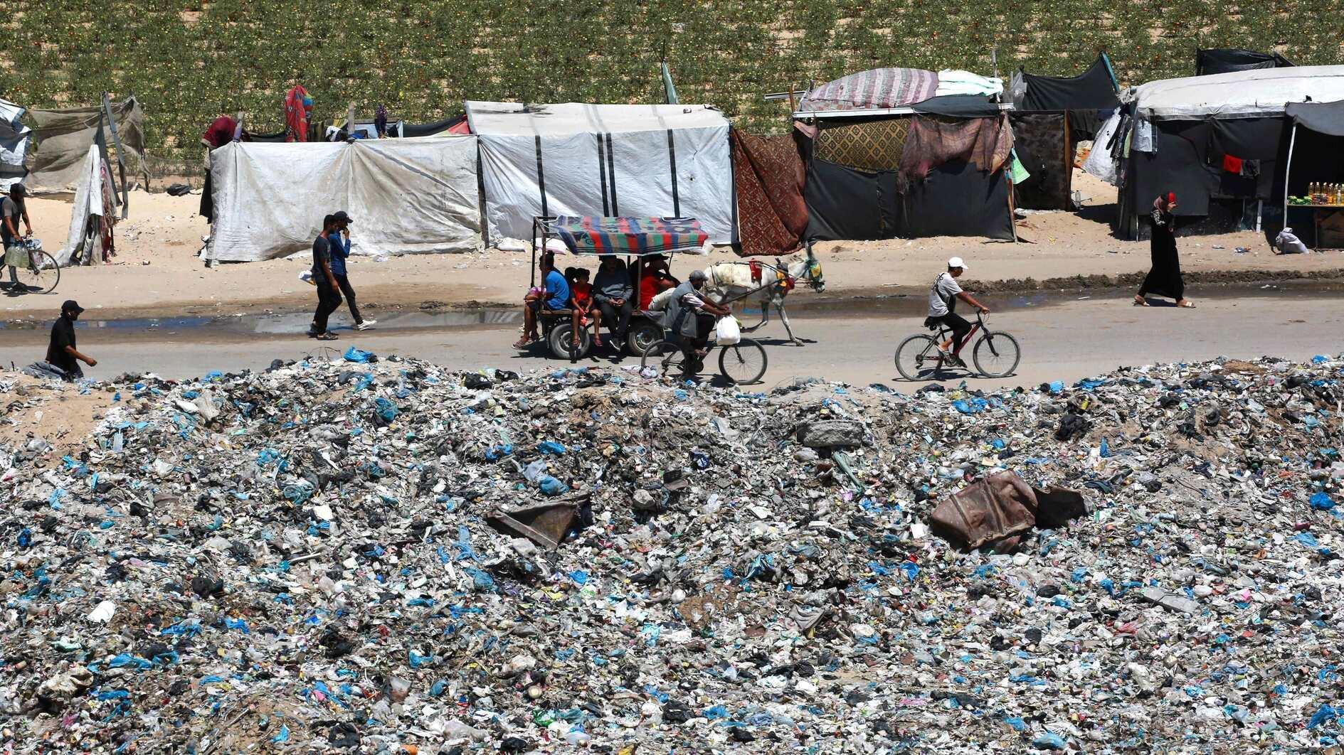 Polio virus found as flies and mosquitoes feast on Gazas waste