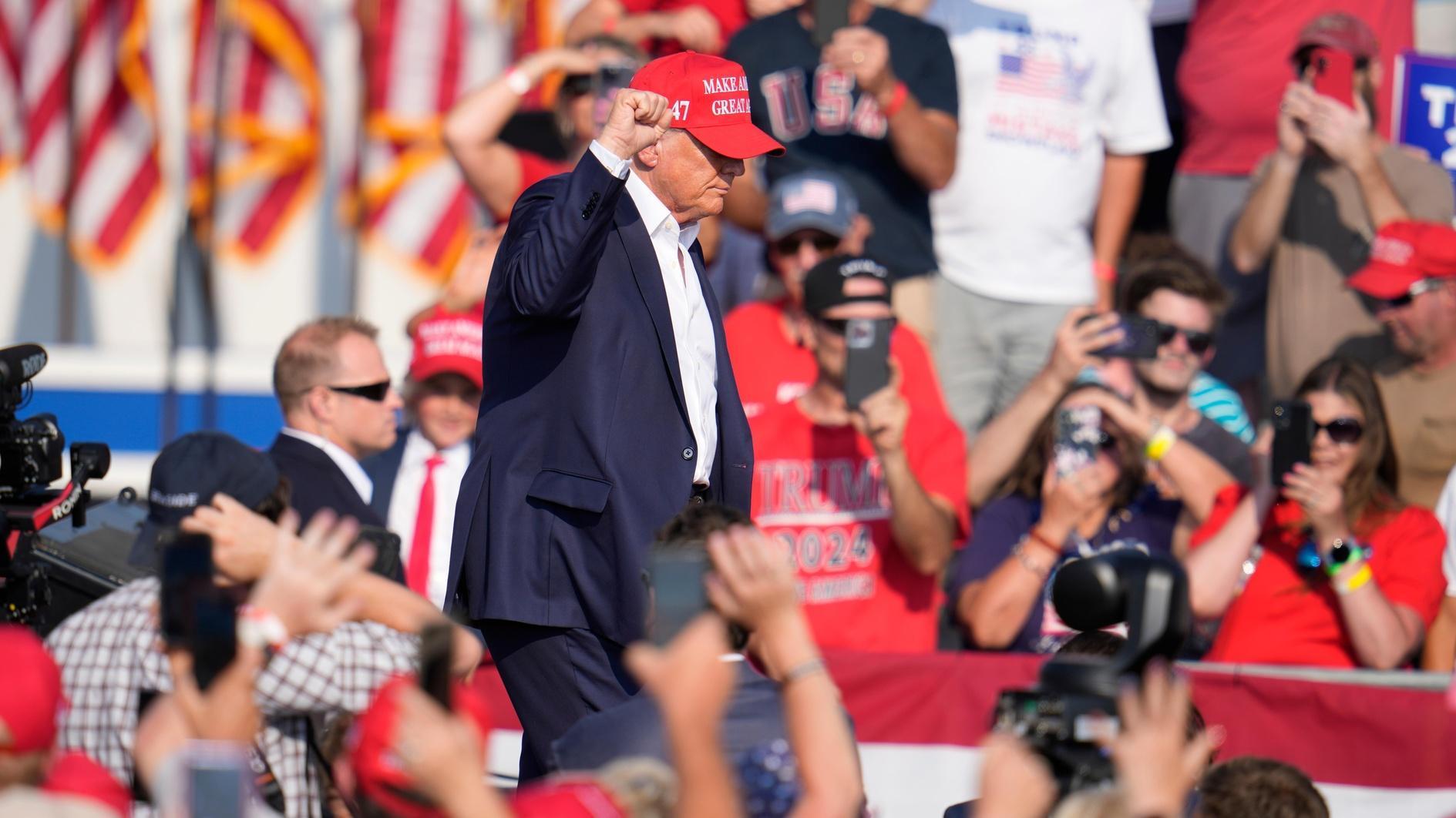 Resurgent Trump to reclaim campaign stage after shock shooting