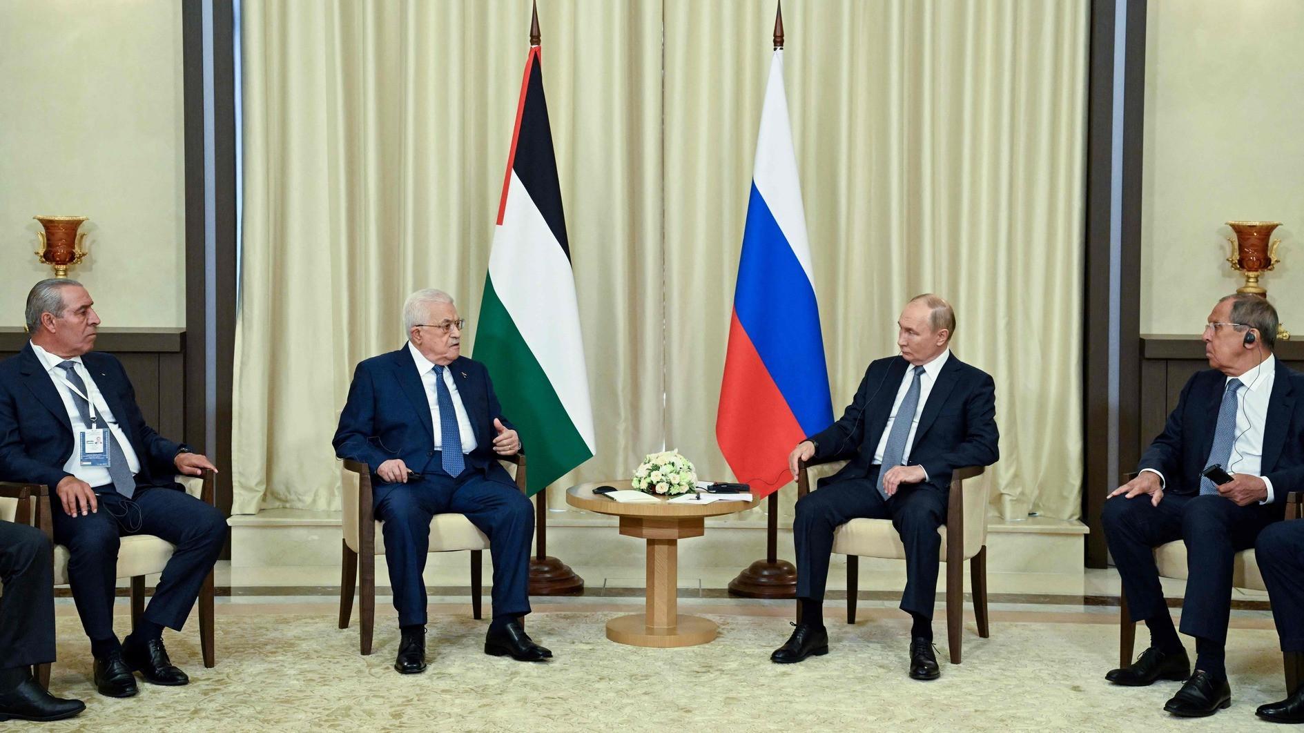 Putin tells Abbas concerned about Palestinian civilian toll