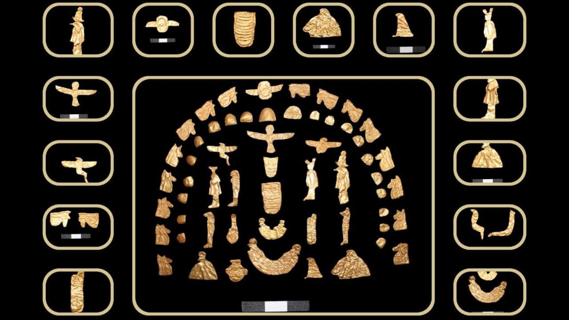 Artifacts from Egypts last dynasty discovered in tombs