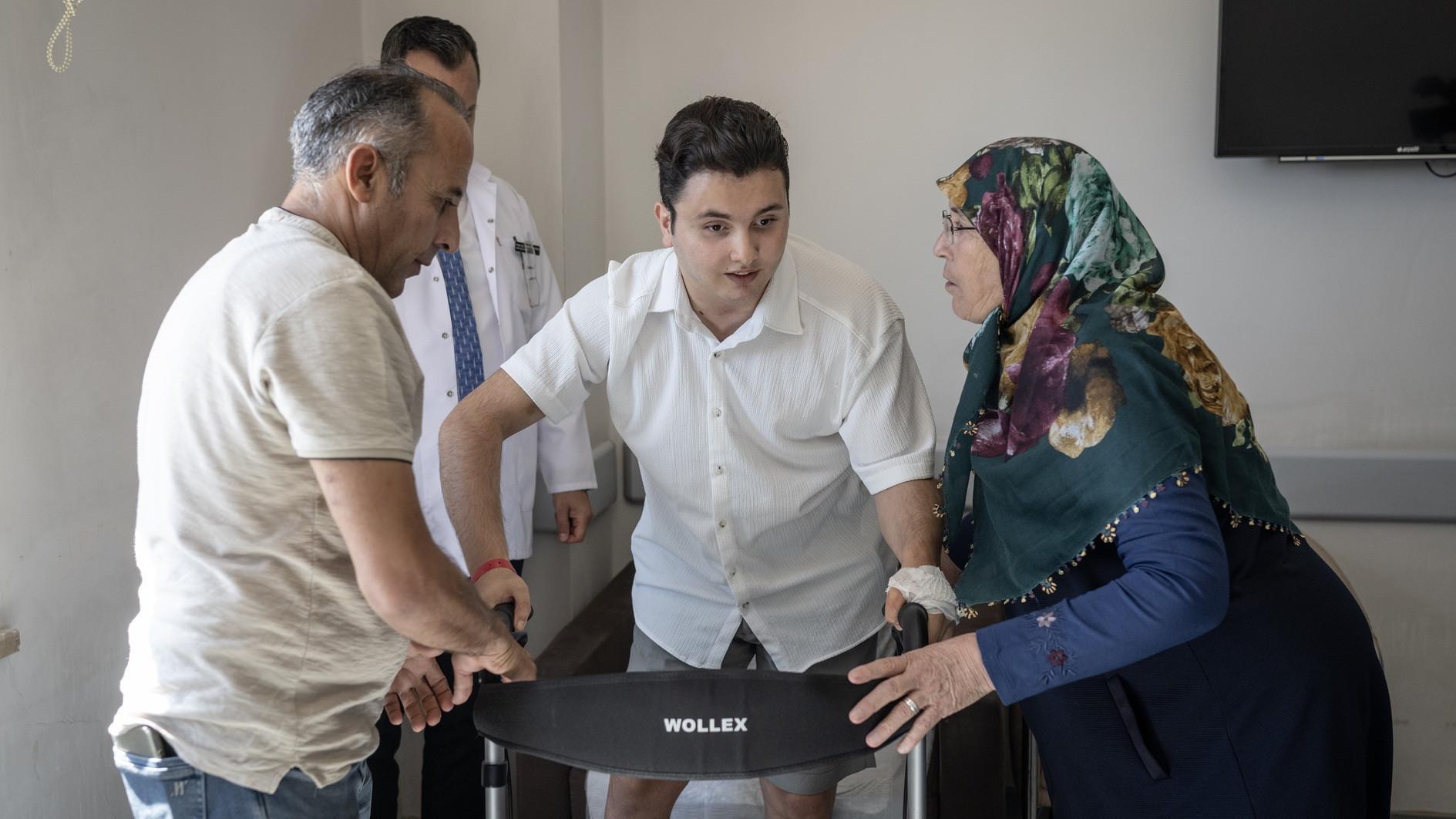 Man walks, talks again after 2 years in coma