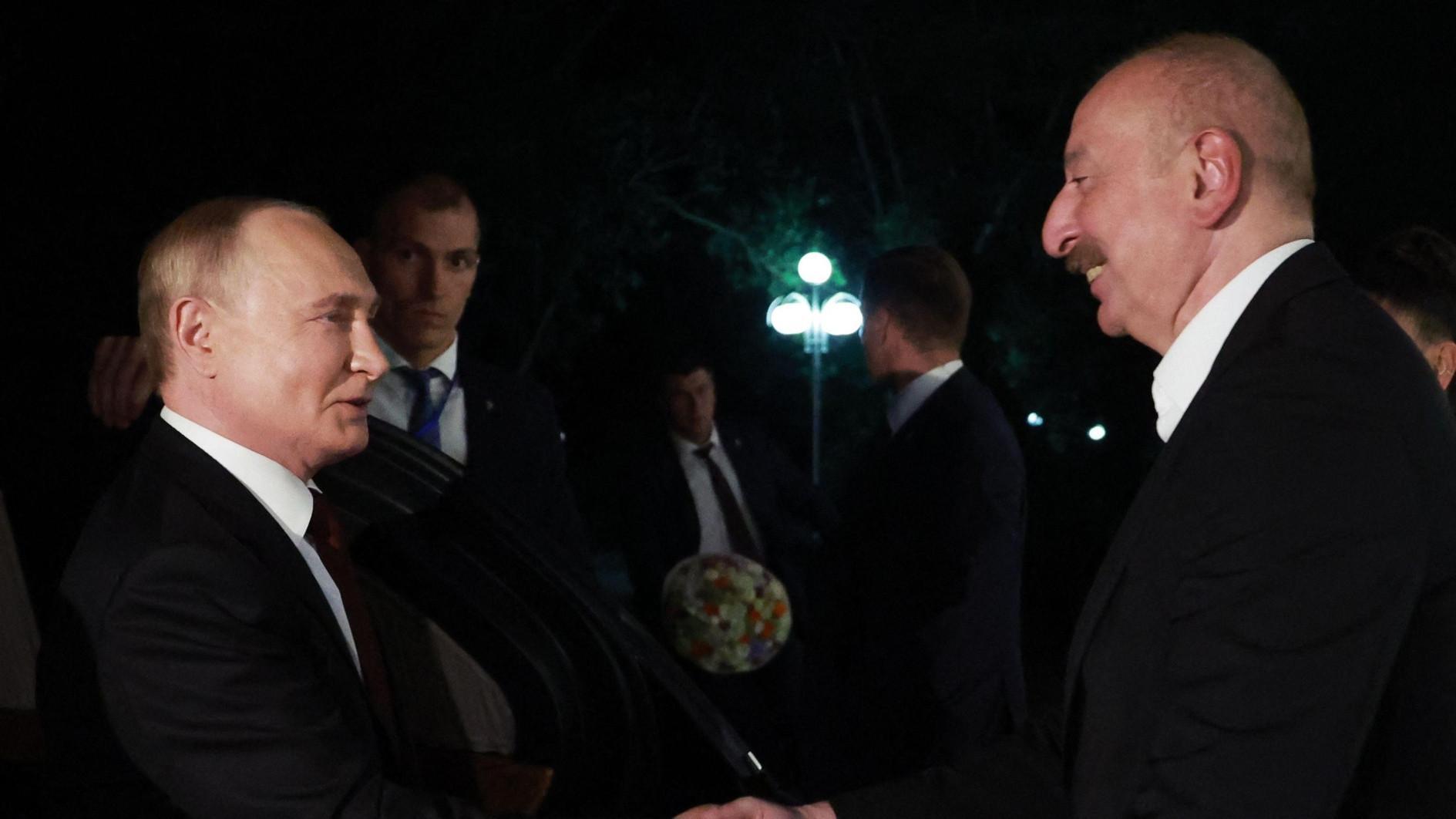 Russian president begins 2-day state visit to Azerbaijan