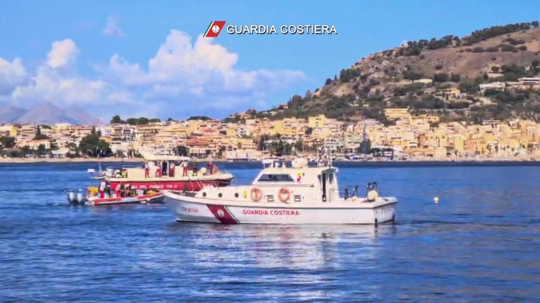 One dead, six missing after storm sinks superyacht off Sicily