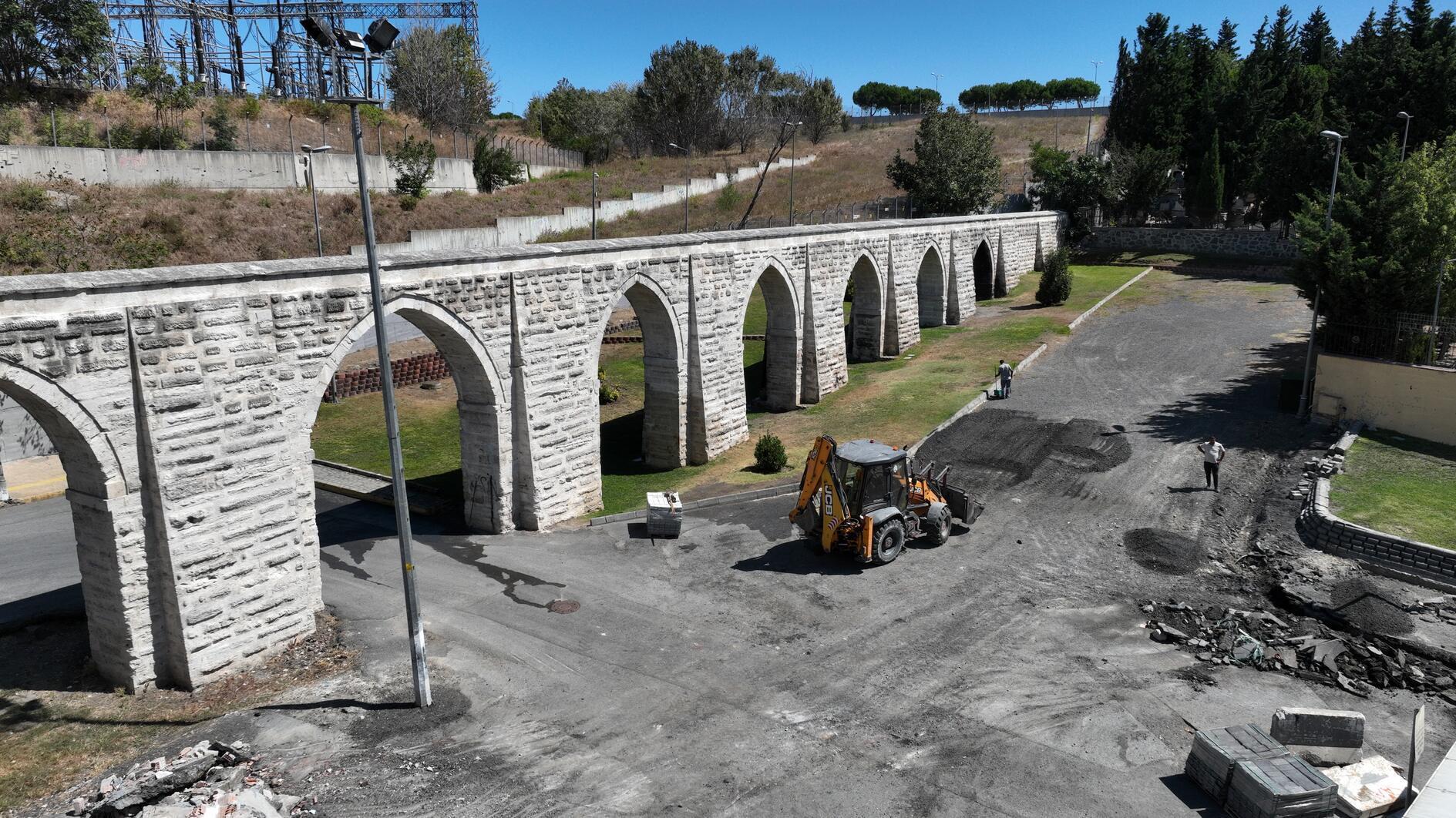 Avas Aqueduct to transform into ‘living space’ in Istanbul
