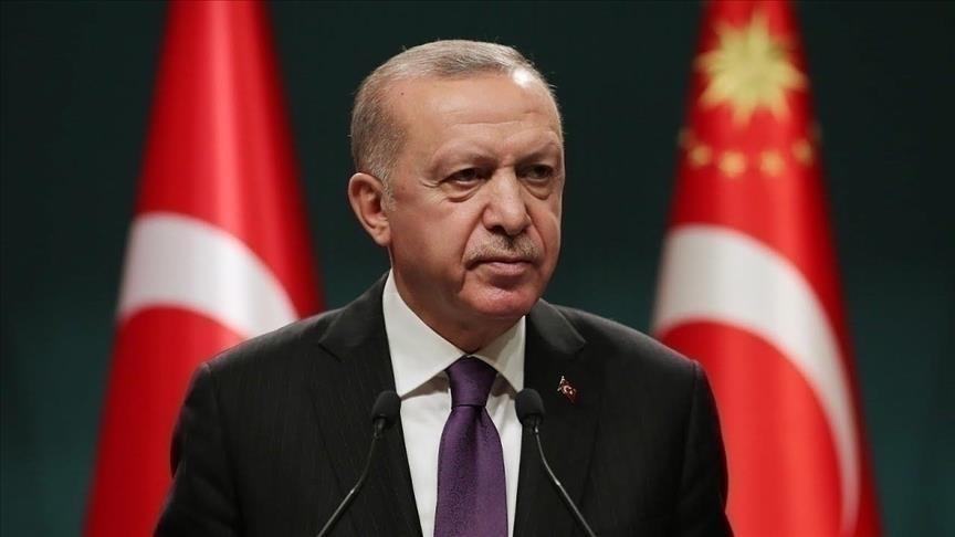 Erdoğan stresses importance of strong navy to protect peace