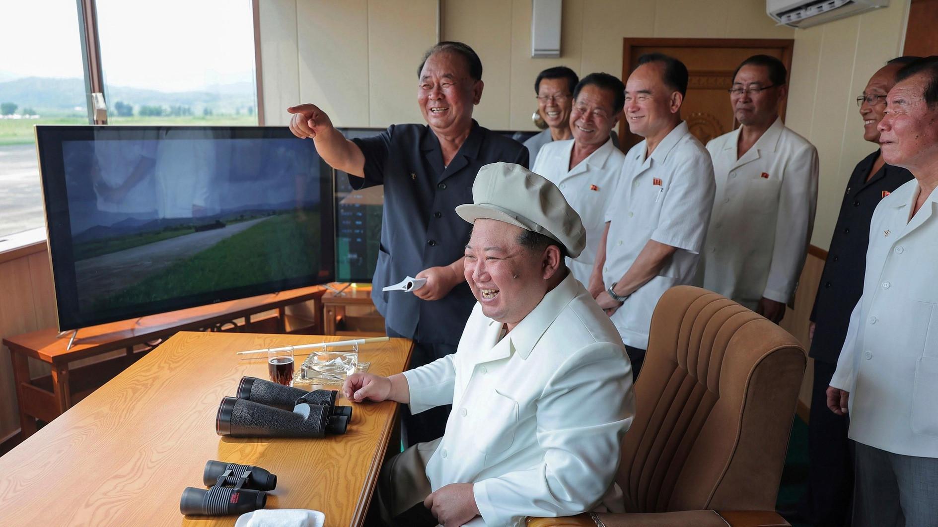 Kim unveils new North Korea suicide drones