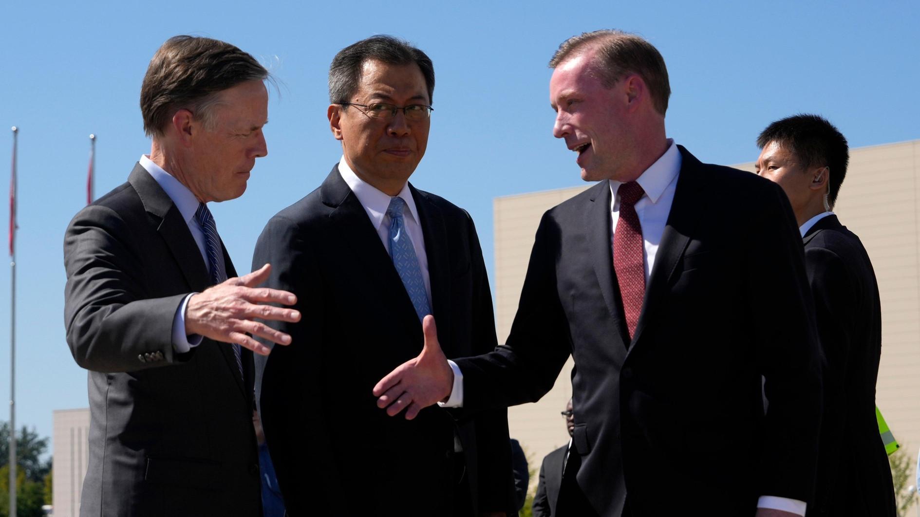 Top White House official in Beijing as China faces off against US allies
