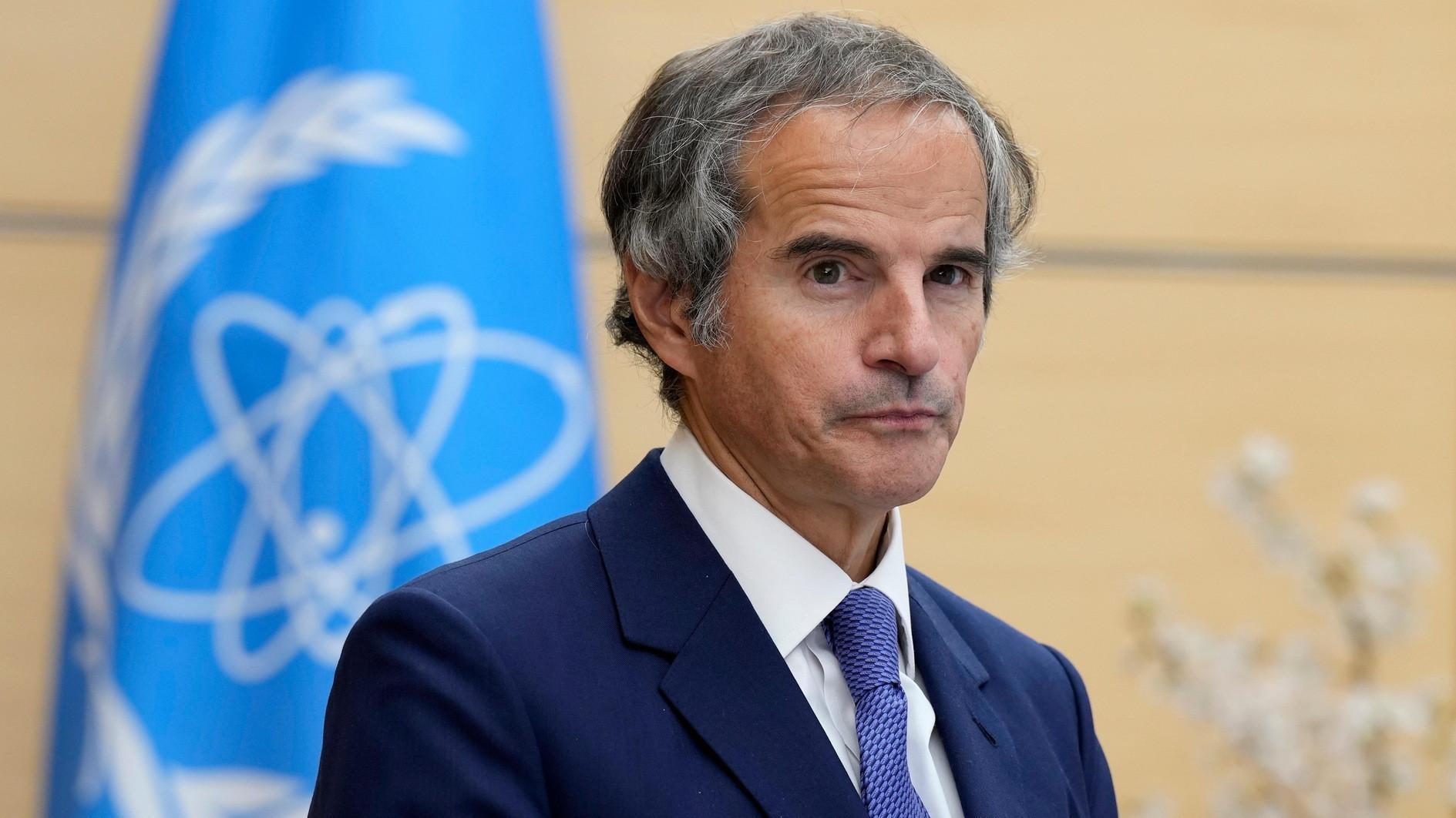 UN nuclear head visits Russian plant near fighting