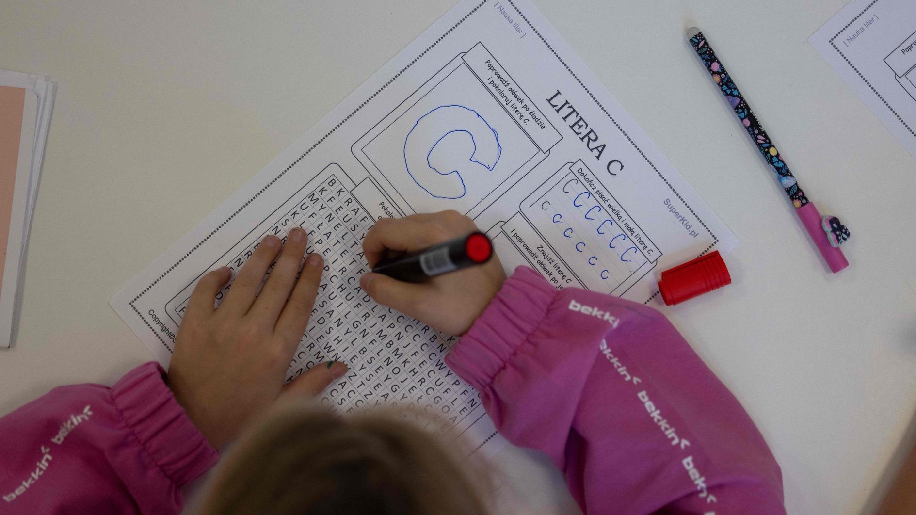 Missing Ukrainian children prepare to join Polish schools