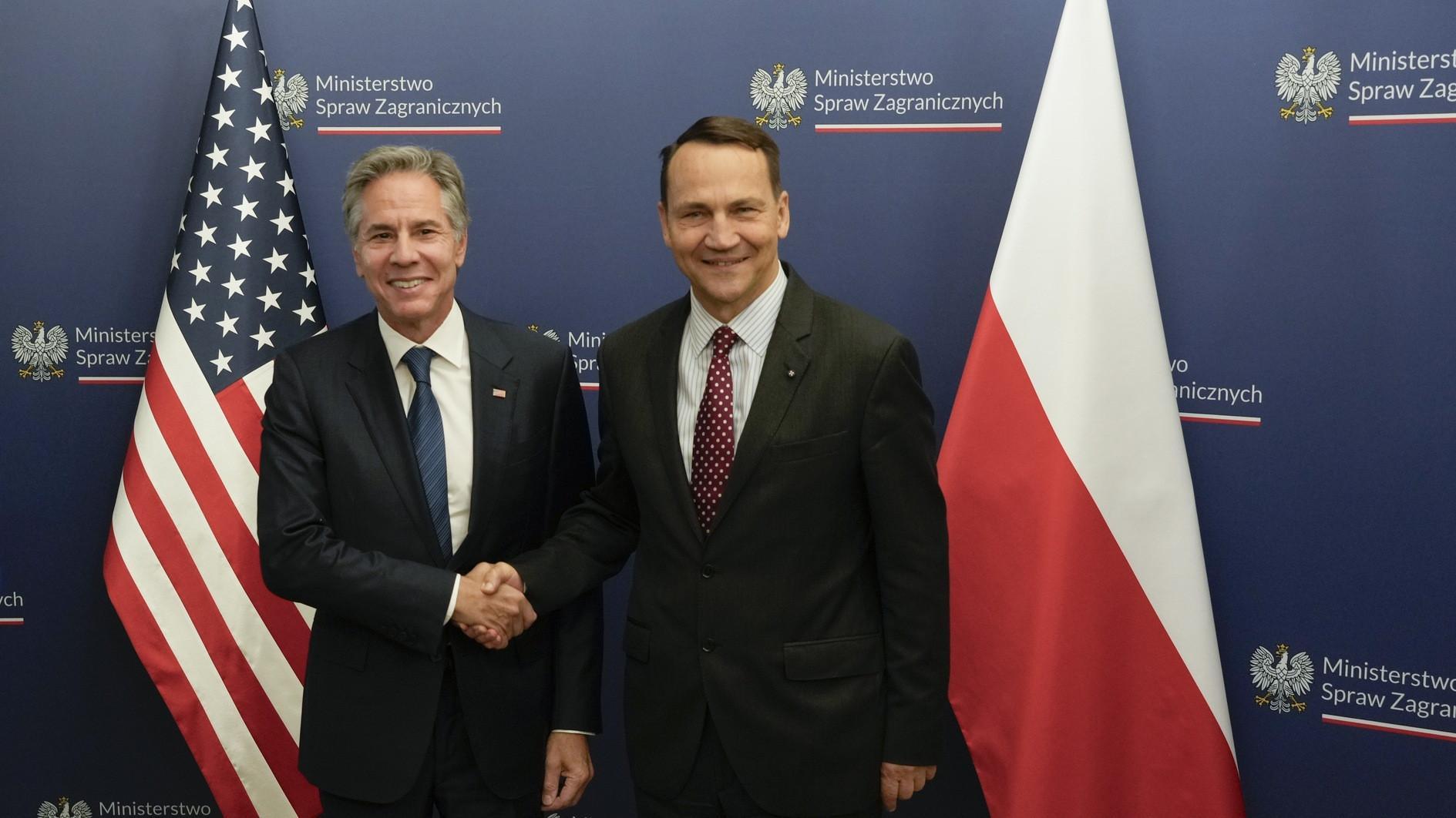 Blinken in Poland to seek common cause