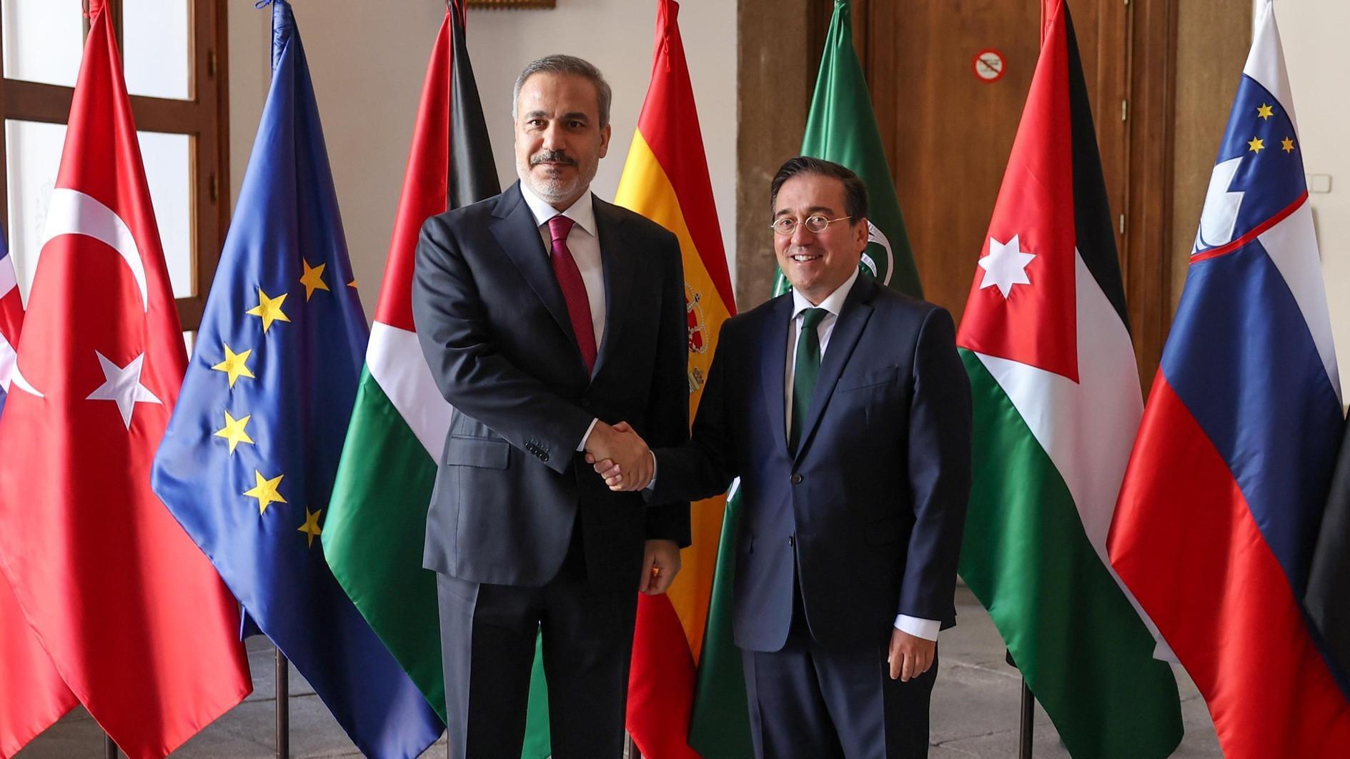 Türkiye appreciates Spains Palestinian support, pushes for peace in Madrid