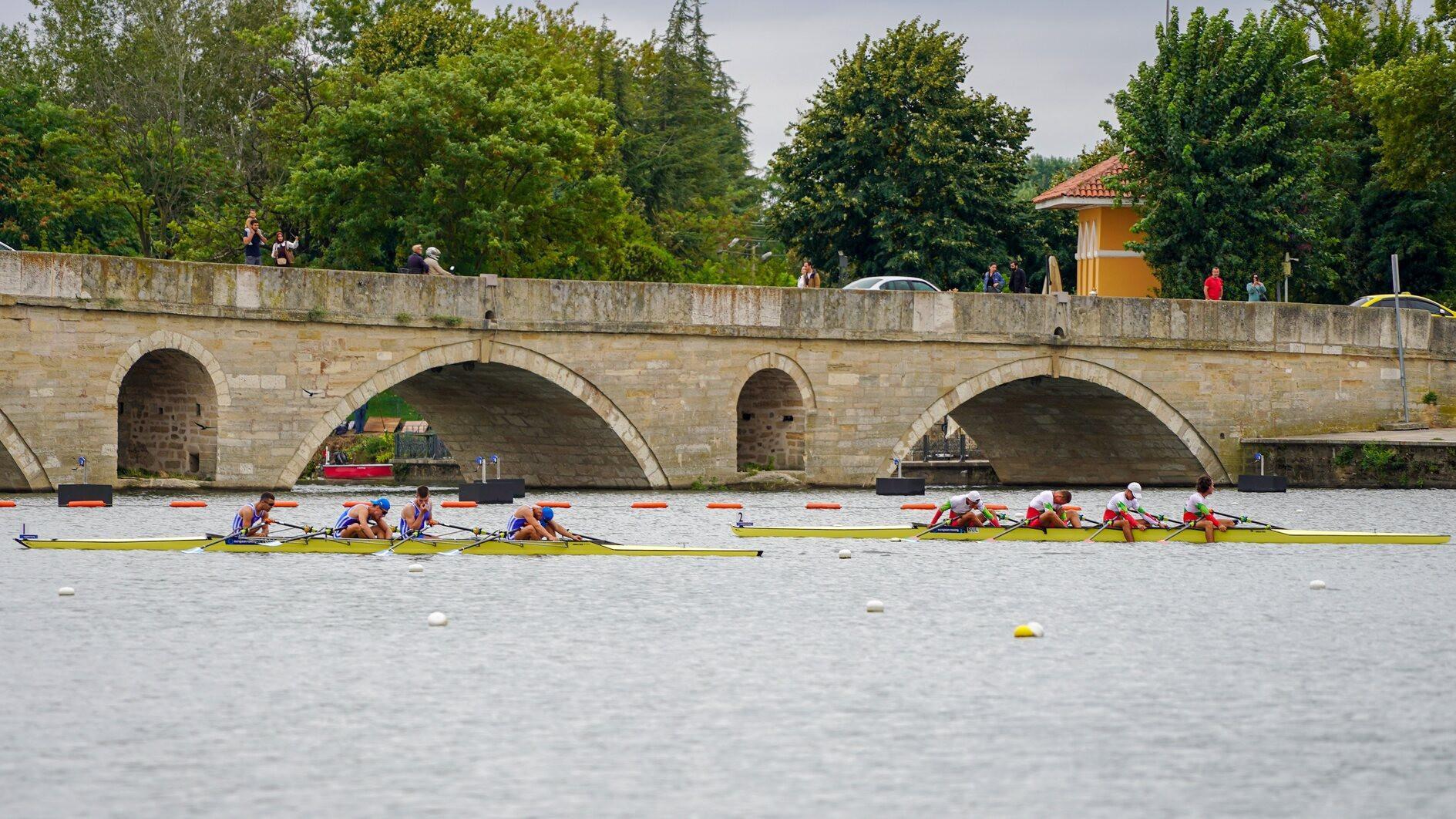 Meriç river hosts Balkan Rowing Championship