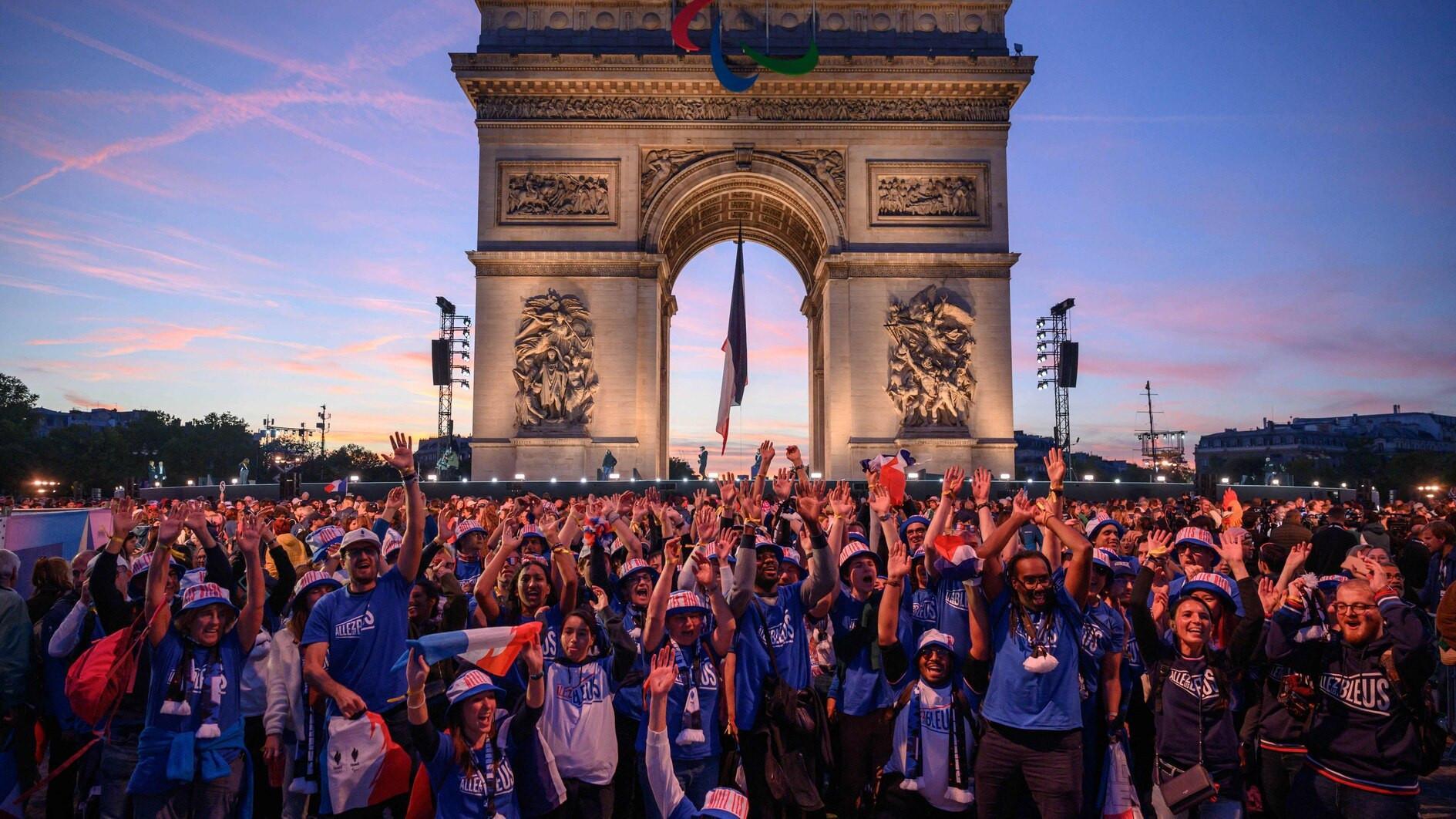 France bids farewell to Olympics with Champs-Elysees parade