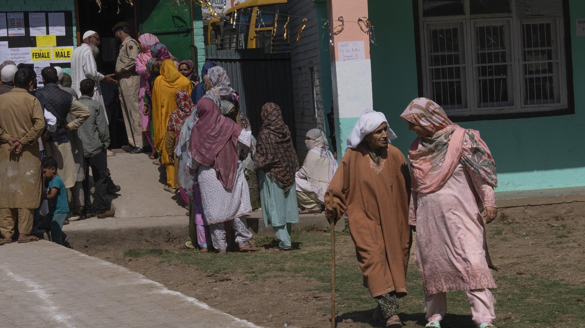 Disputed Kashmir votes after special status scrapped