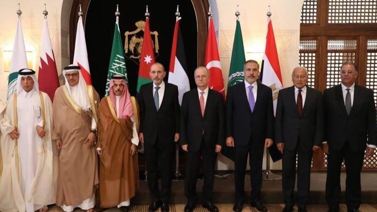 FM attends Jordan meeting on Gaza crisis