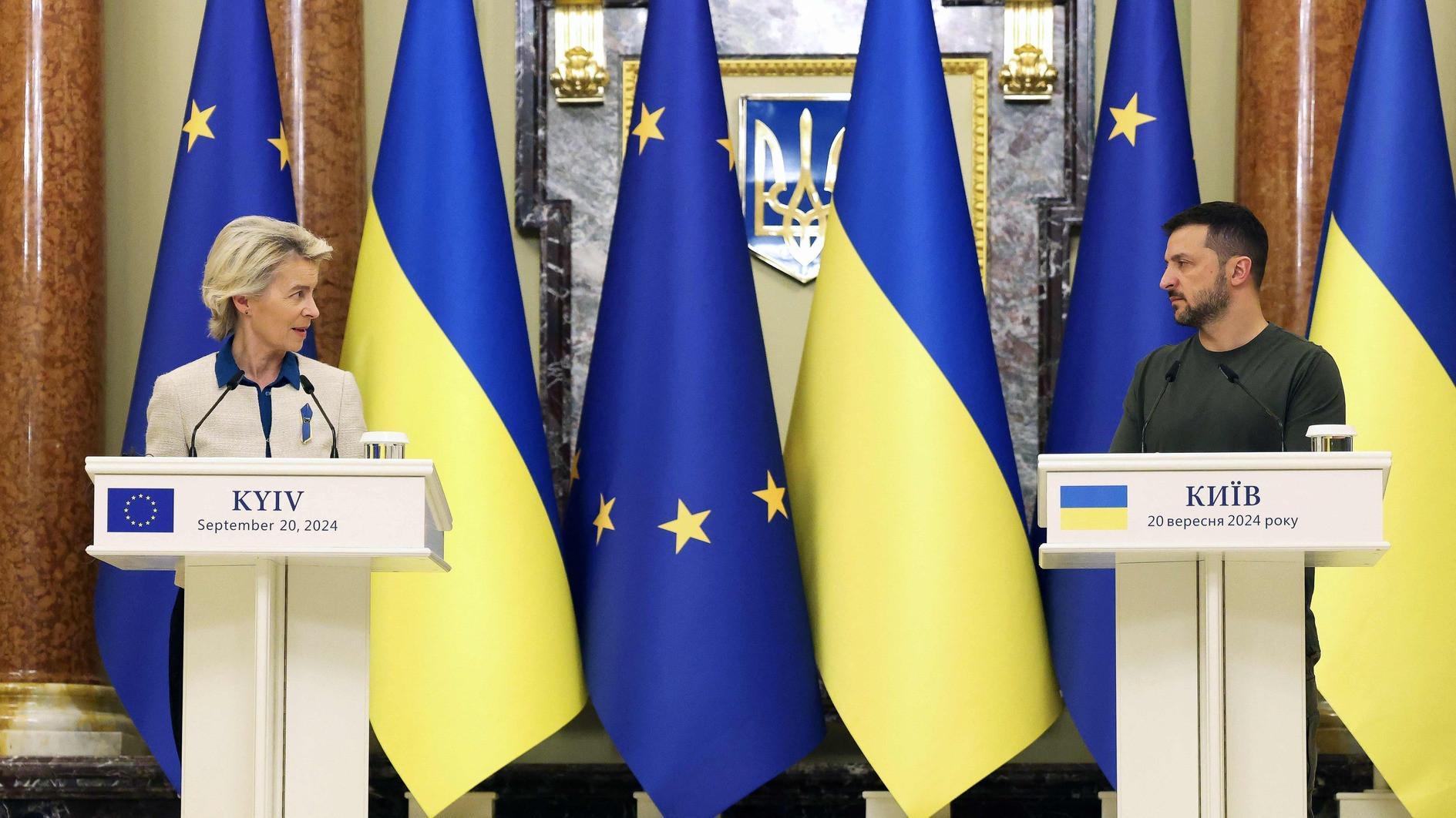 EU plans to loan Ukraine 35 bln euros backed by Russian assets