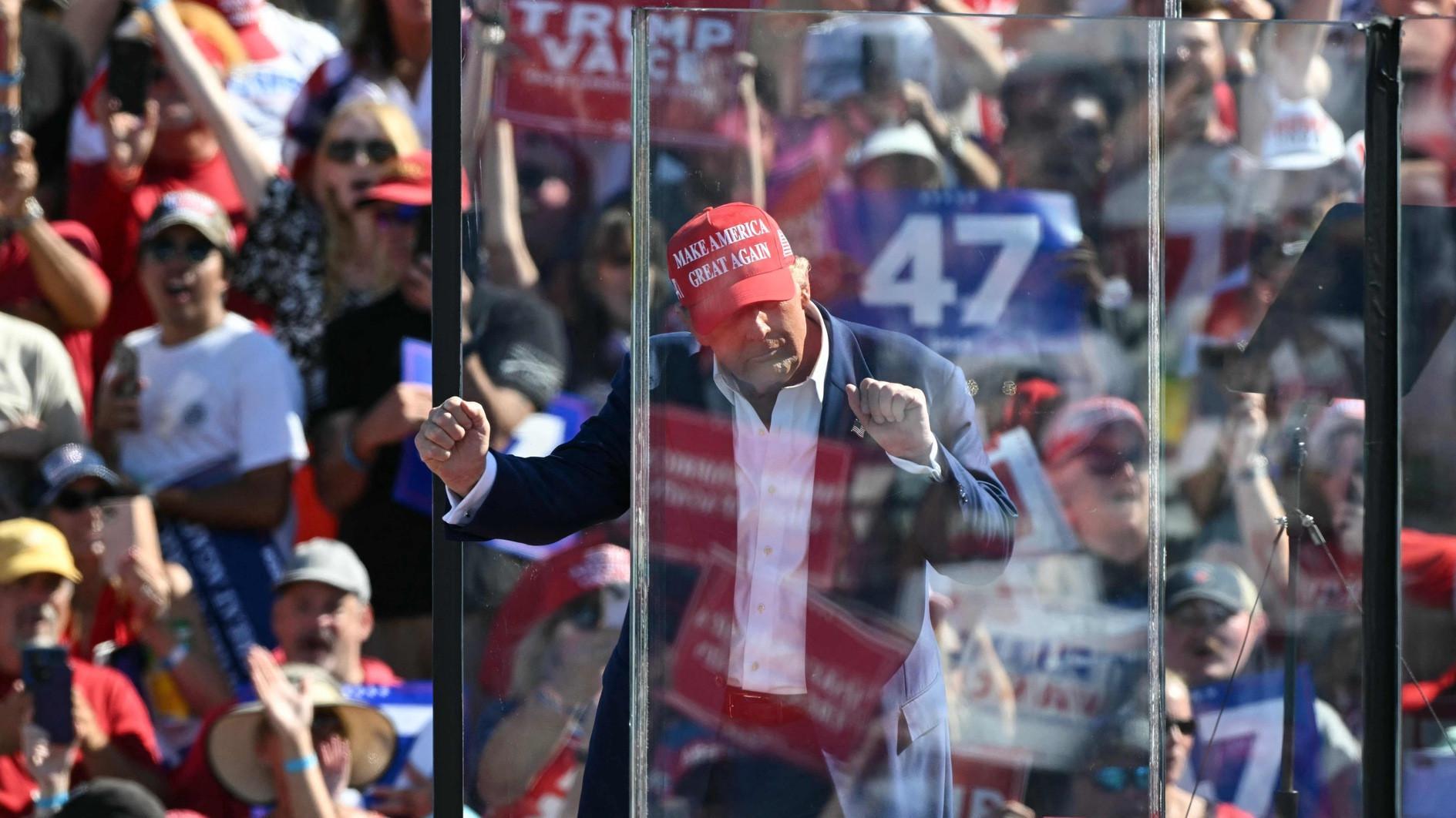 Trump refuses Harris call for October debate