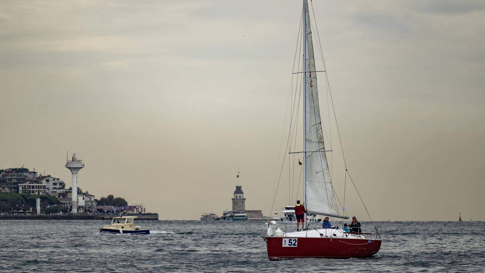 Sailors from 11 countries compete in 23rd Bosphorus Cup