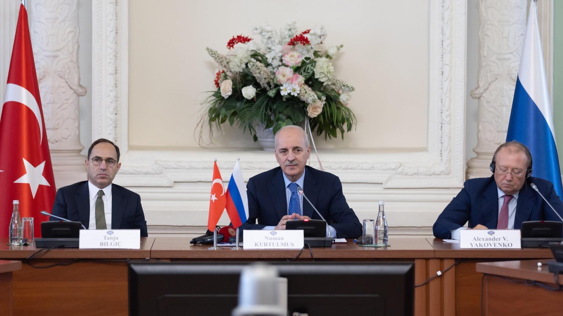 Parliament speaker expresses hope for Türkiyes swift BRICS membership